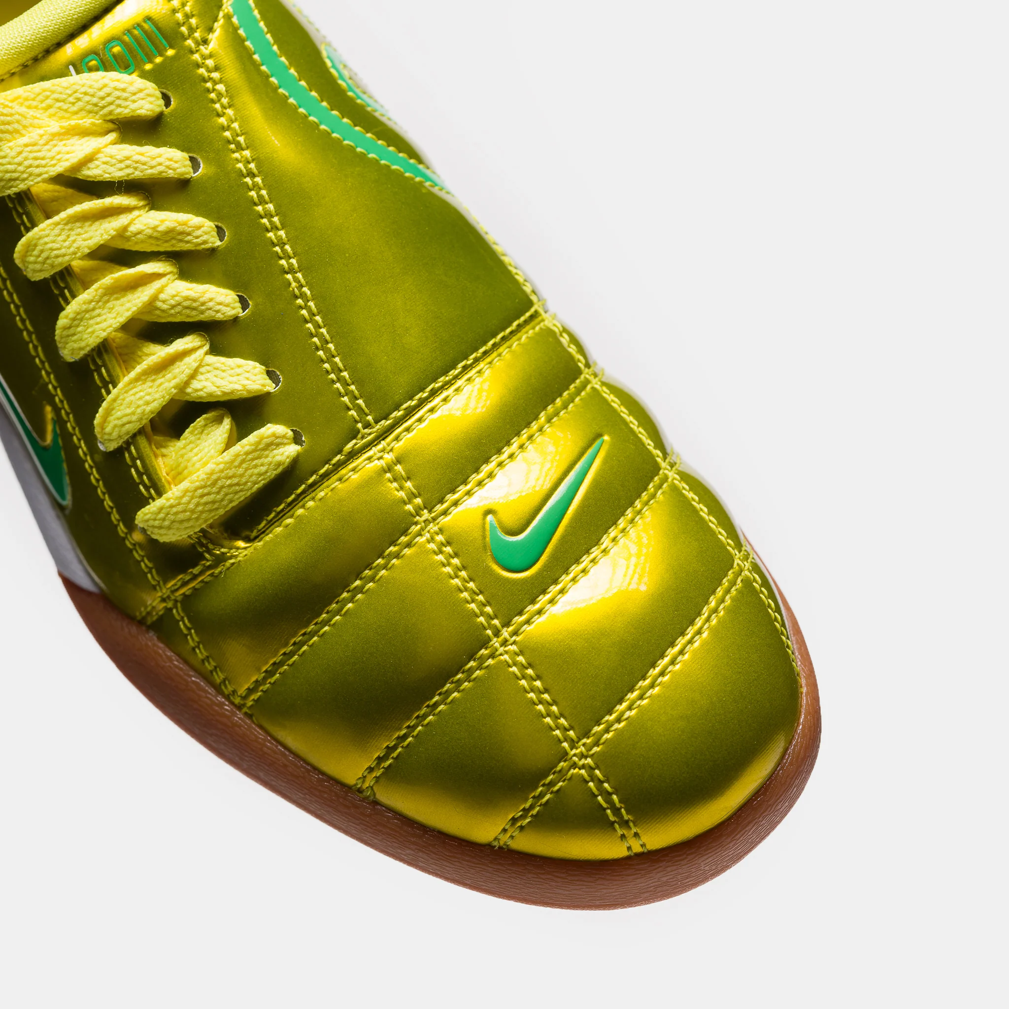 T90 SP Sneaker in Dynamic Yellow/Green Spark/Gum Medium Brown - Image 6