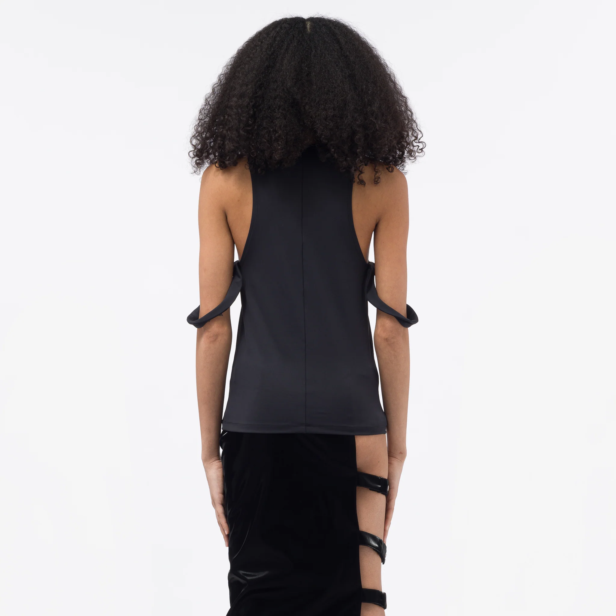 Tank Top in Black - Image 3