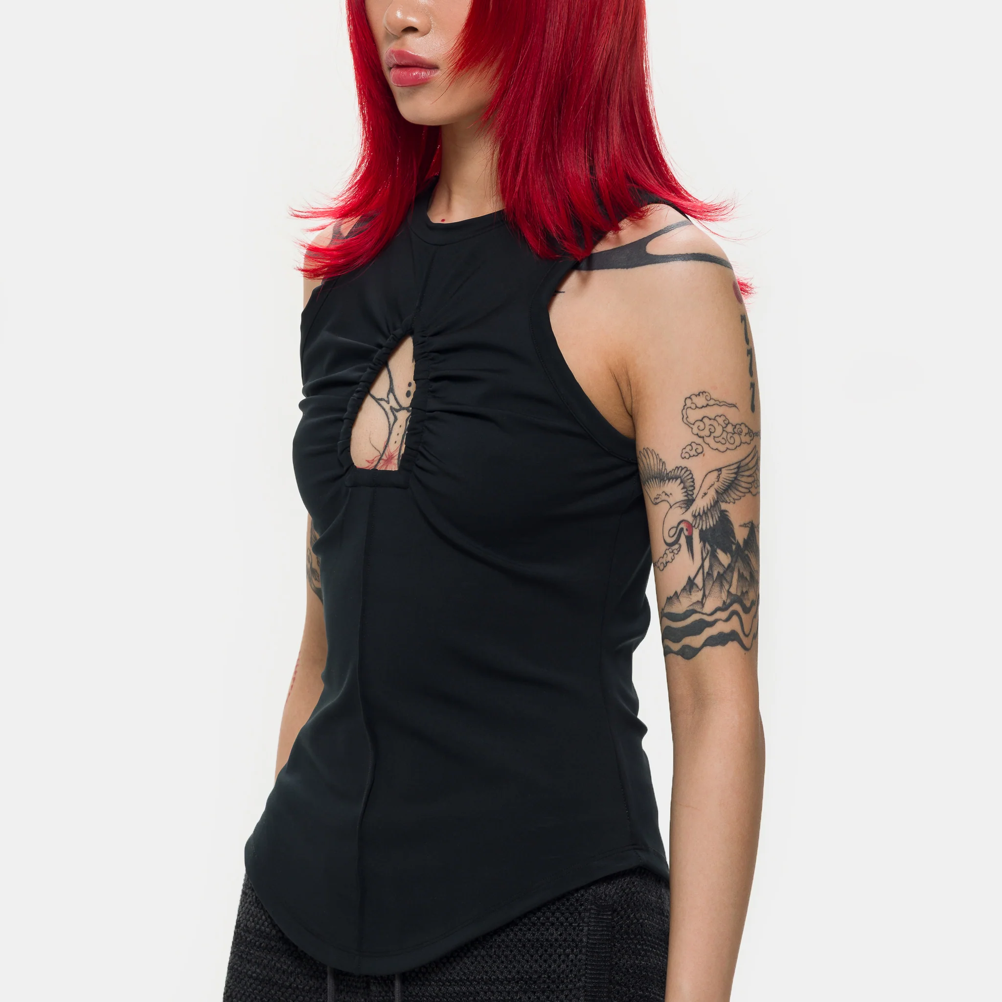 Téla Tank Top in Black - Image 4