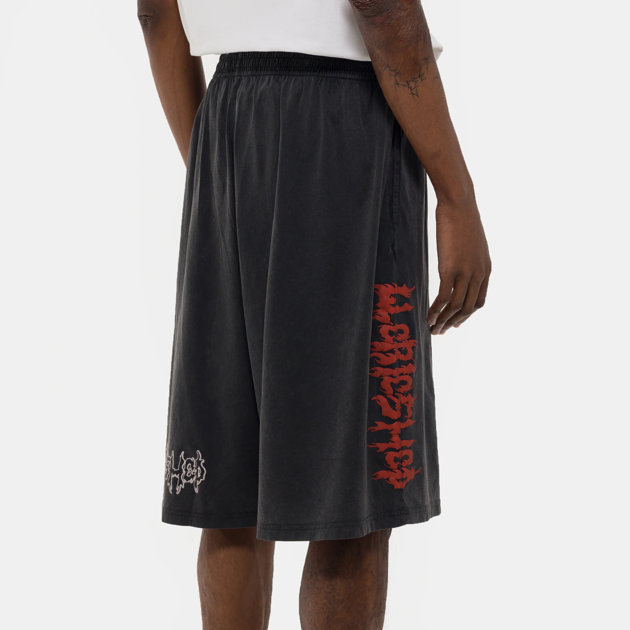 Telepresence Comfort Short in Faded Black - Image 5