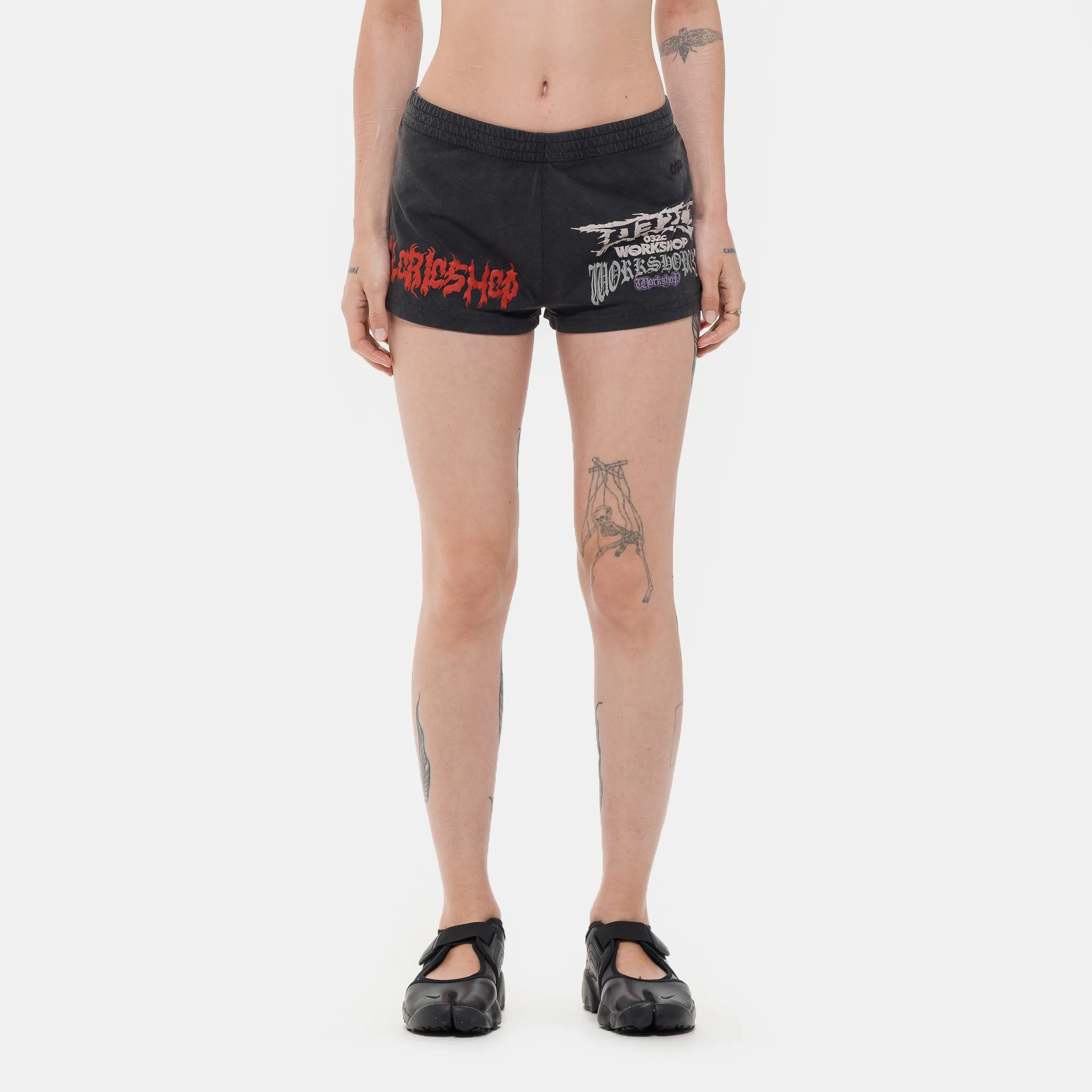 Telepresence Comfort Short in Faded Black