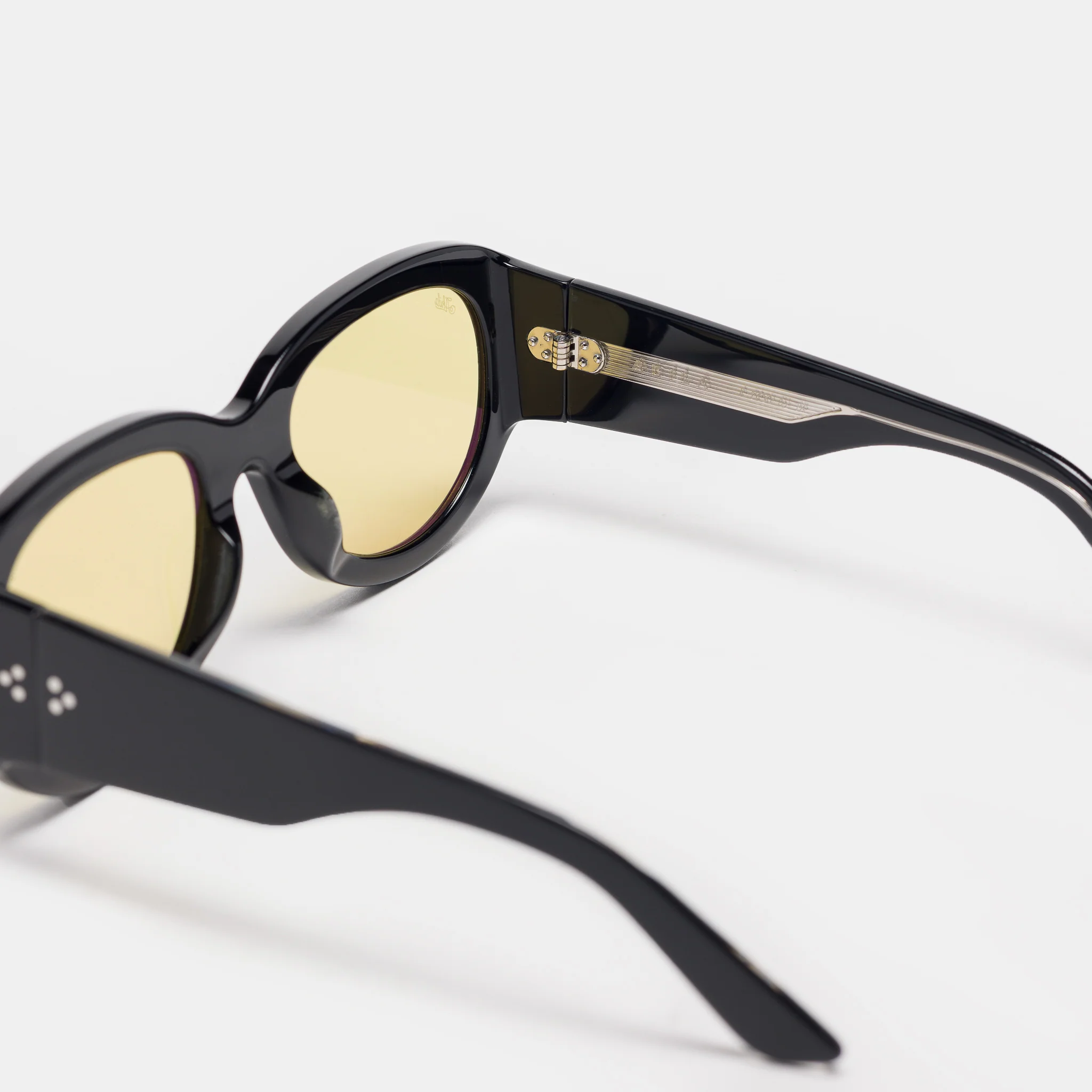 Tempo Sunglasses in Black/Yellow - Image 4