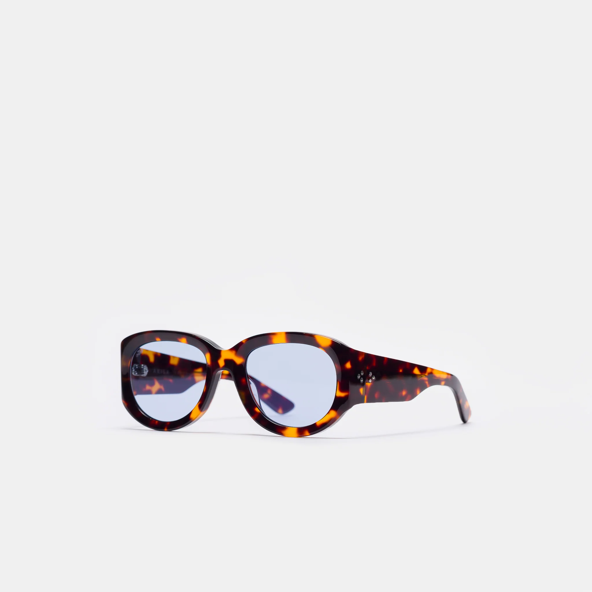 Tempo Sunglasses in Tortoise/Sky Blue - Image 2