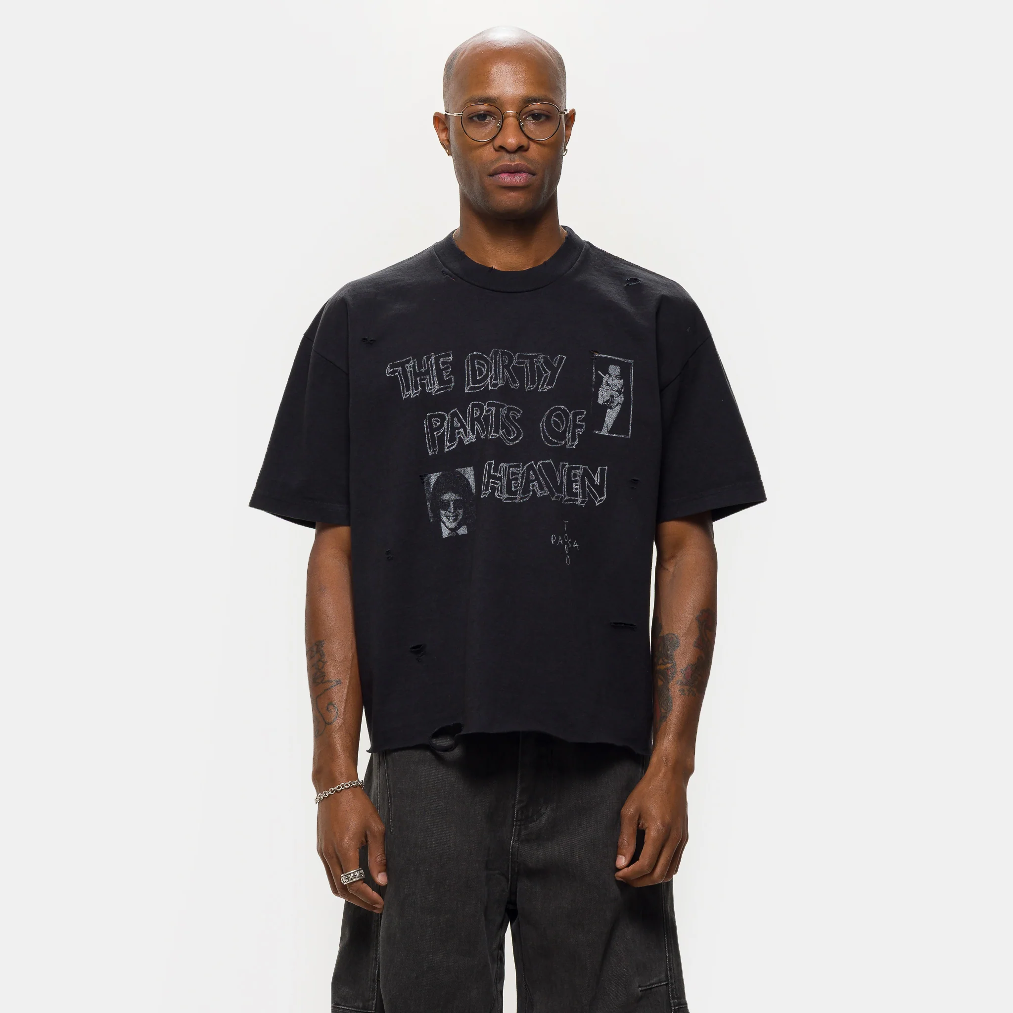 The Dirty Parts Of Heaven T-Shirt in Black