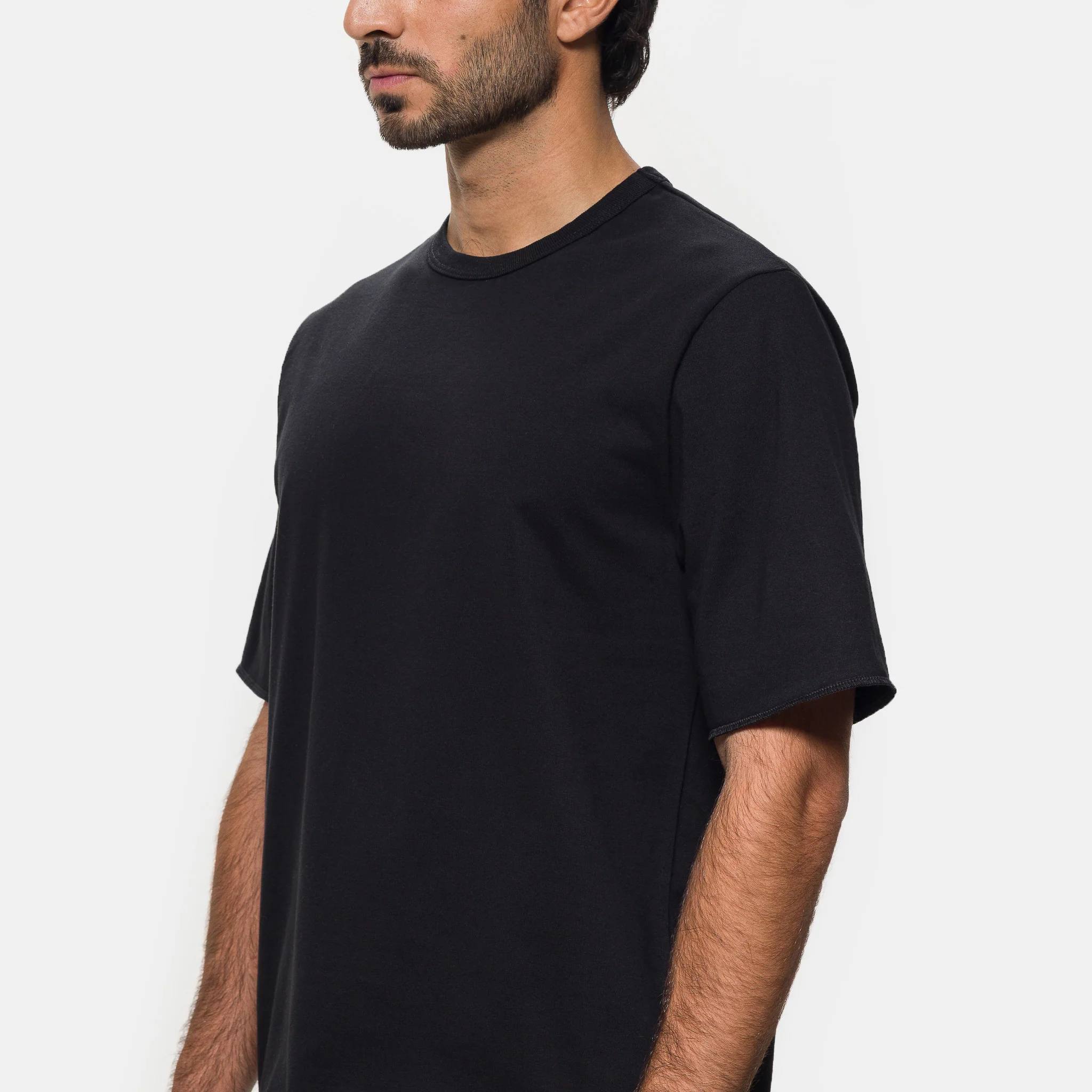 Top Heavy T-Shirt in Black - Image 4