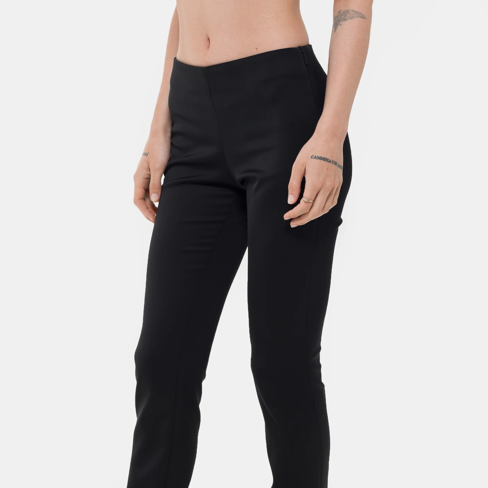 Trapeze Too Tight Suit Pant in Black - Image 4
