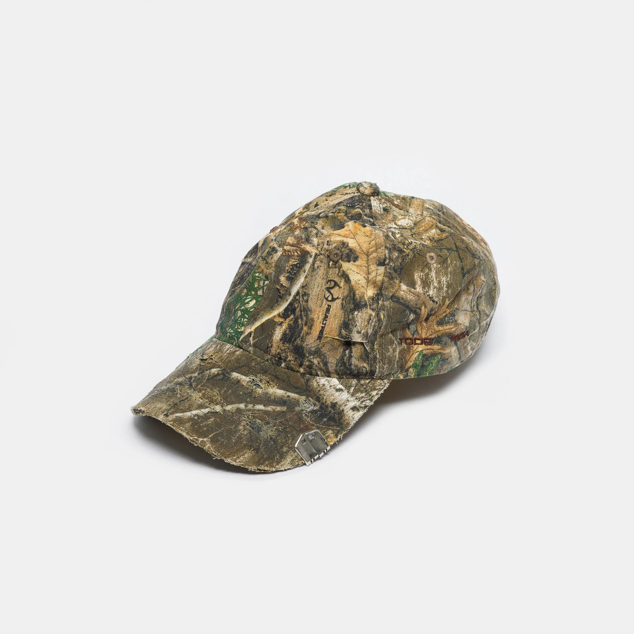 Tree Camo Thrashed Hat in Camo - Image 2