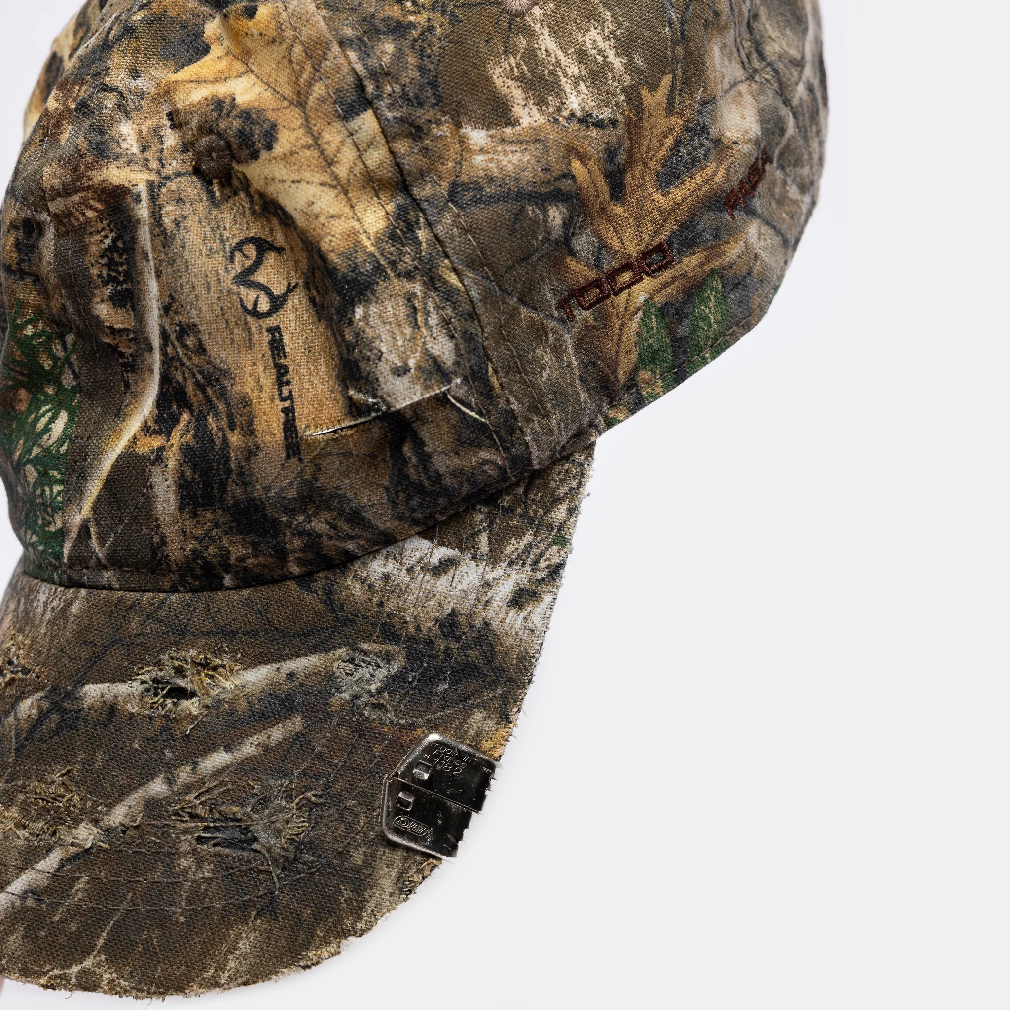 Tree Camo Thrashed Hat in Camo - Image 4