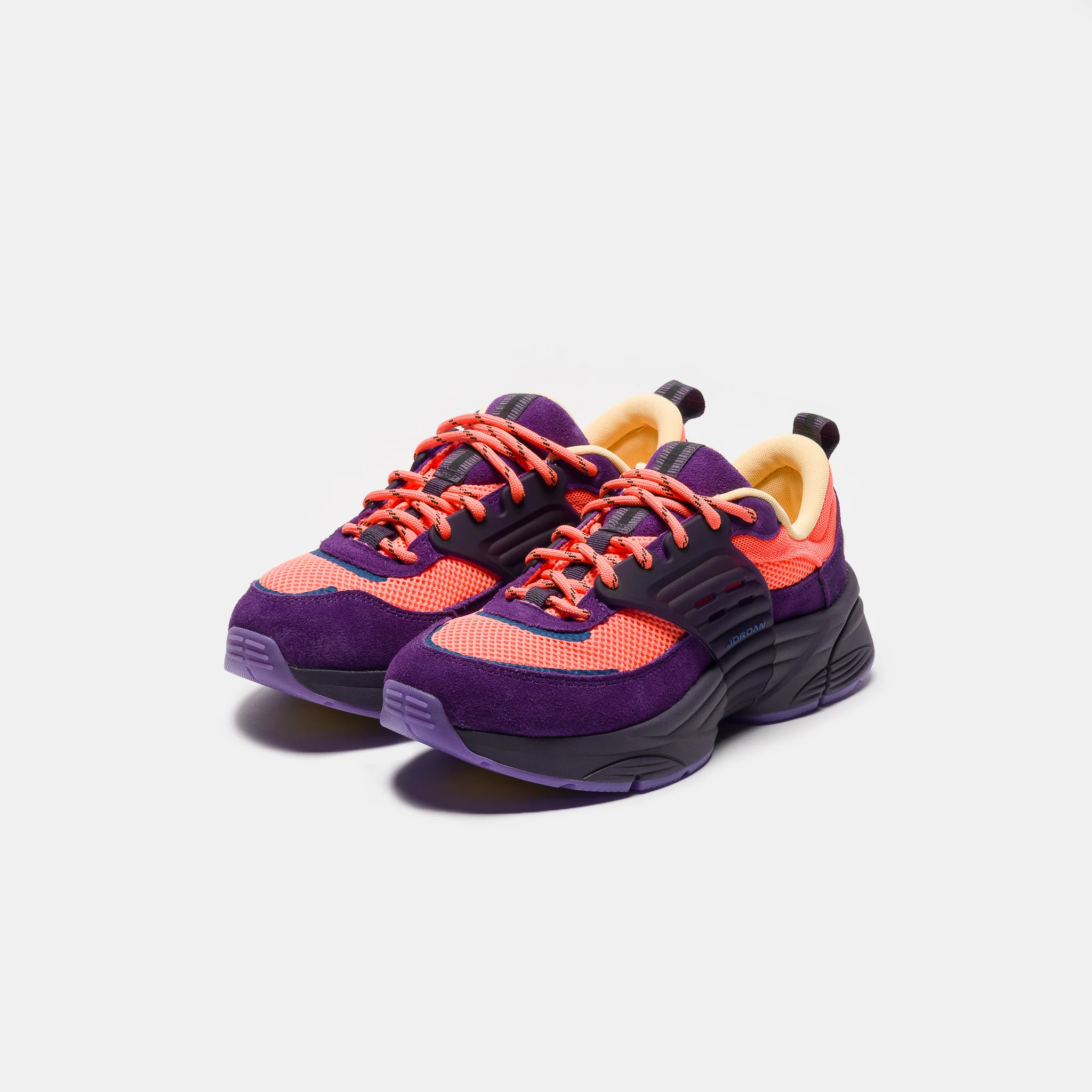 Trunner O/S SP Sneaker in Bright Mango/Black/Eggplant/Melon Tint - Image 3