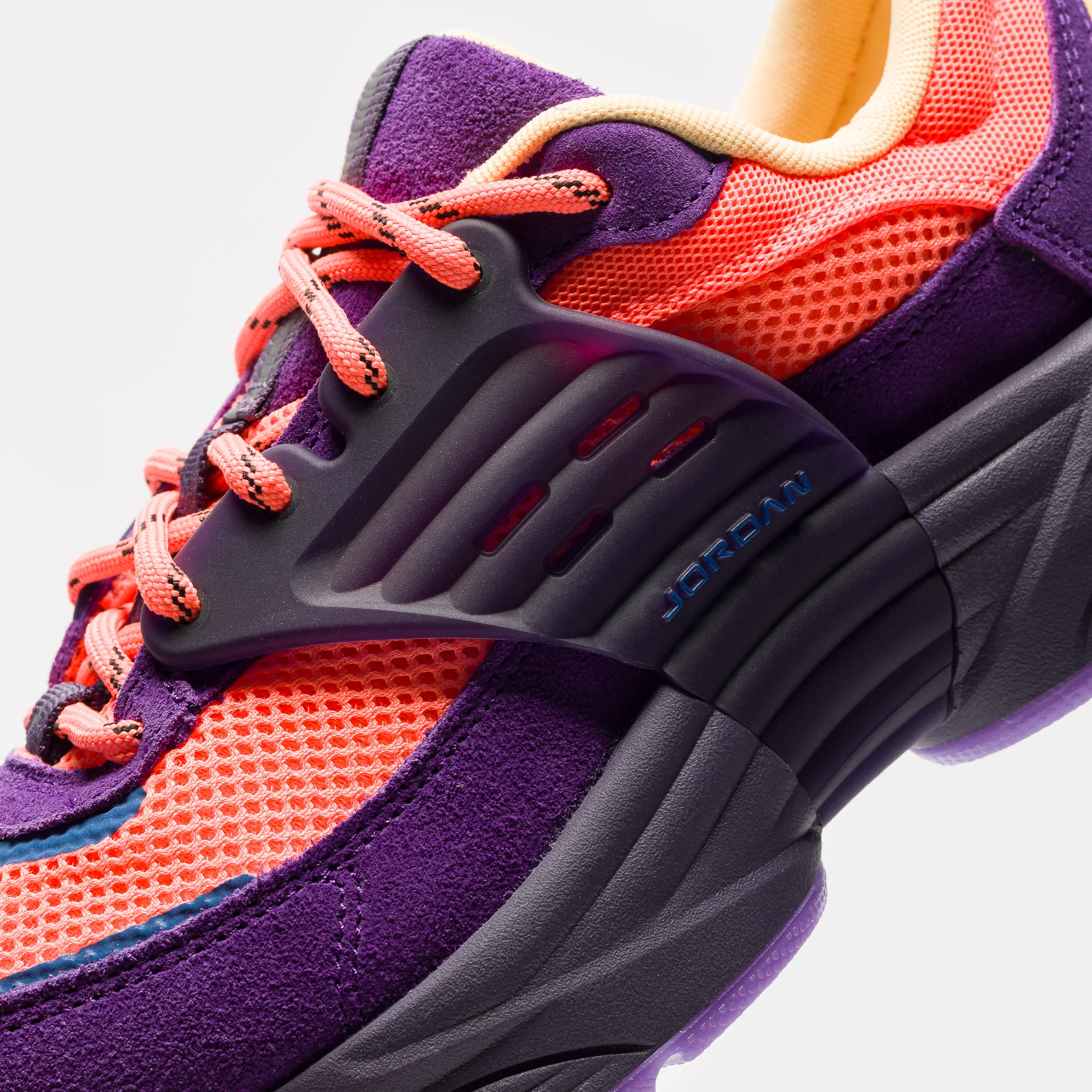 Trunner O/S SP Sneaker in Bright Mango/Black/Eggplant/Melon Tint - Image 5