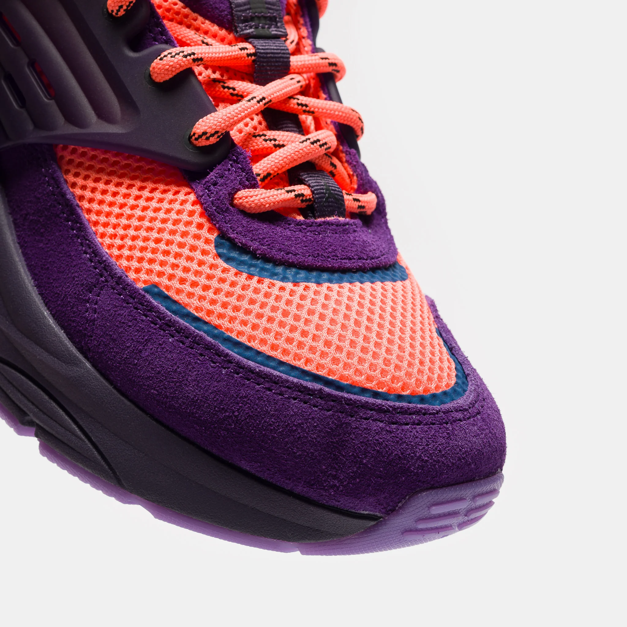 Trunner O/S SP Sneaker in Bright Mango/Black/Eggplant/Melon Tint - Image 6