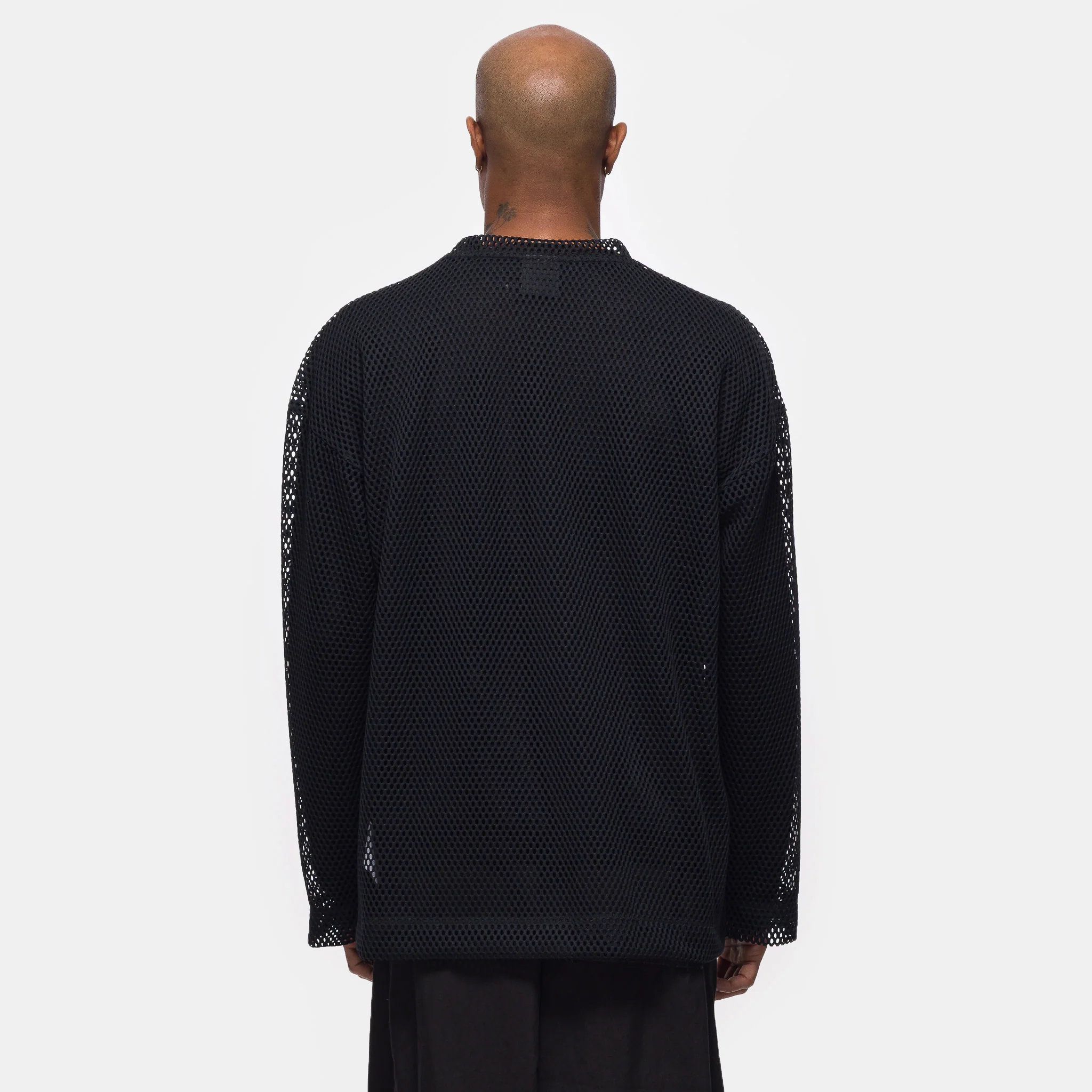 Union x Fragment Jersey in Black/Ivory - Image 3