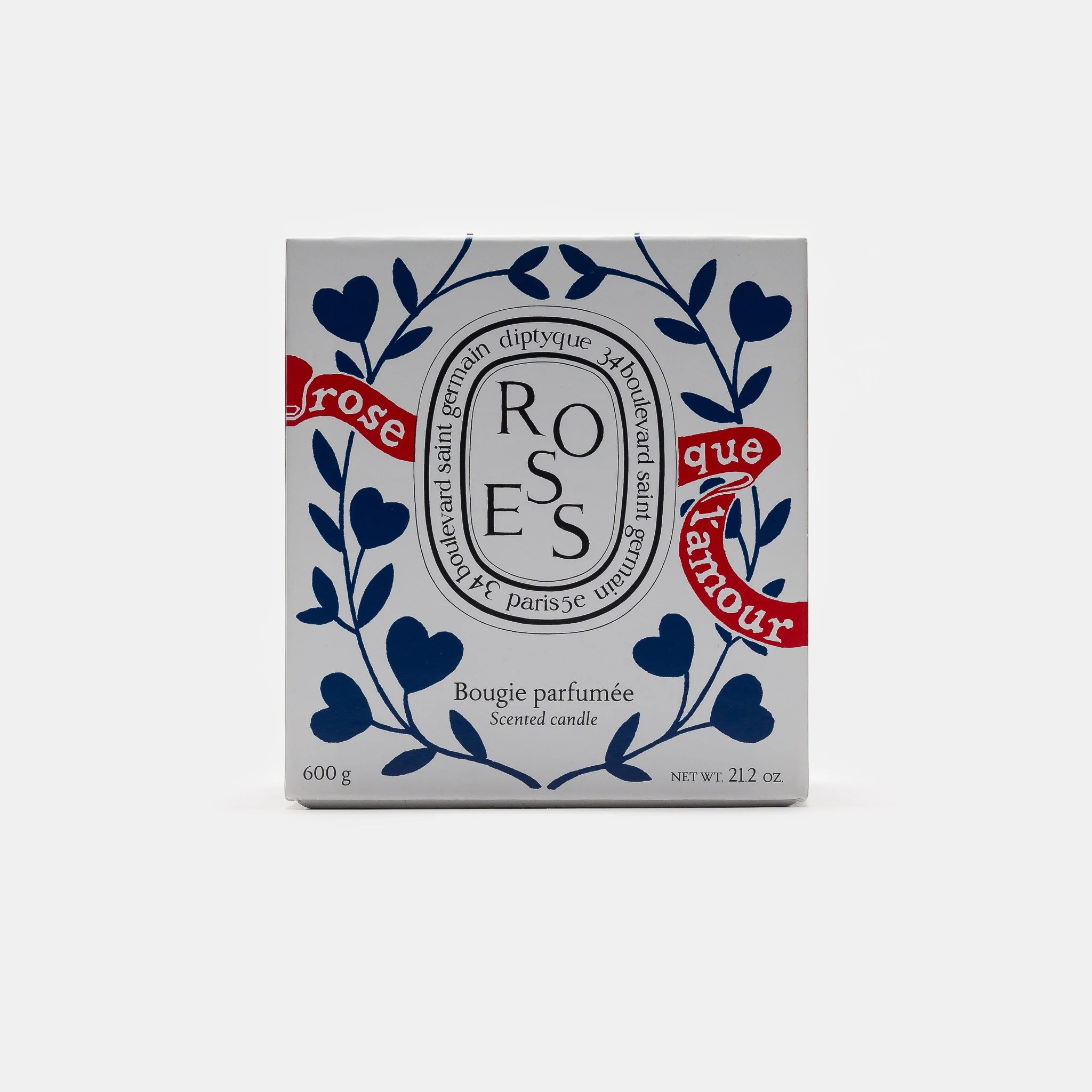 Valentines Edition Roses Candle 600g - Image 3