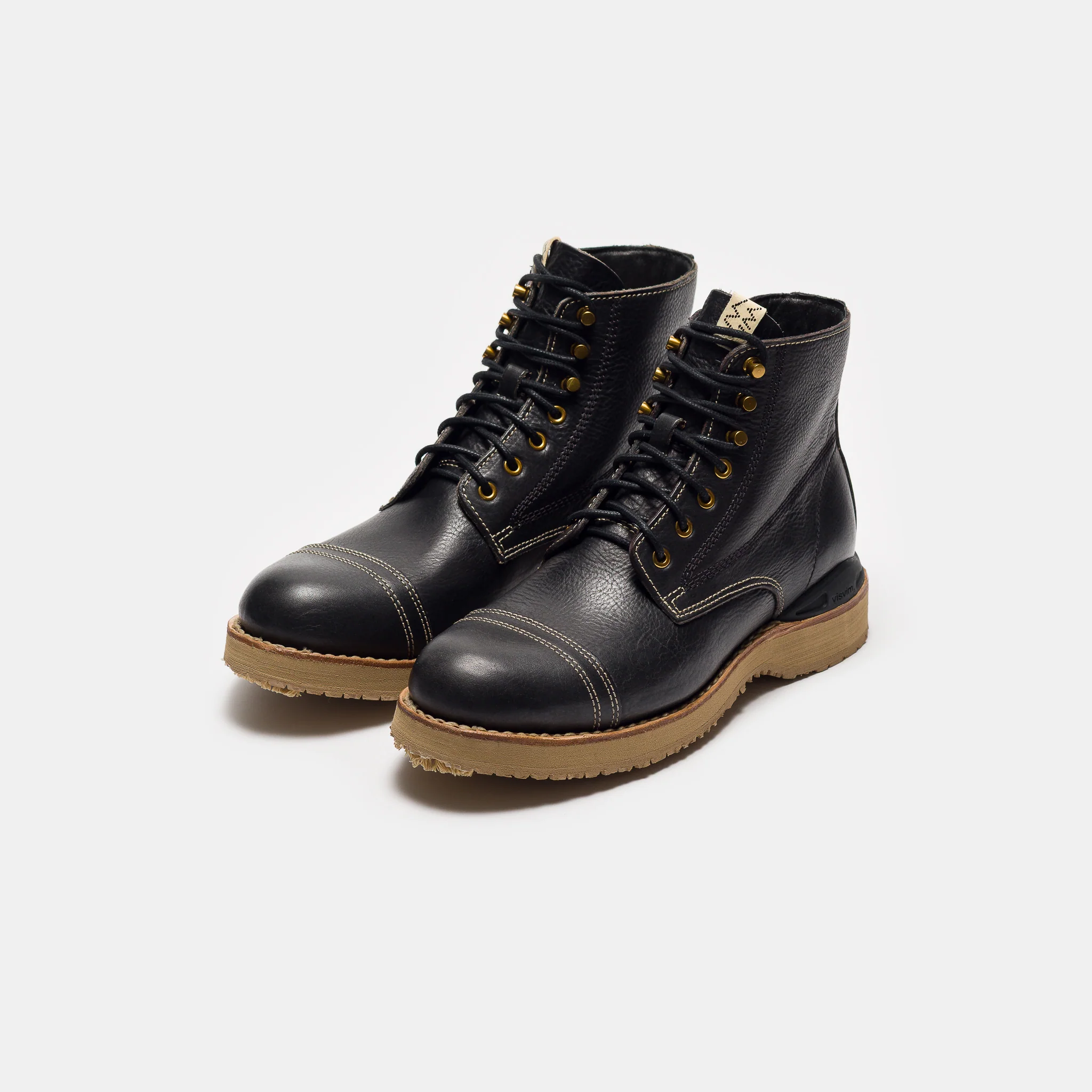 Virgil Cap-Folk Boot in Black - Image 3