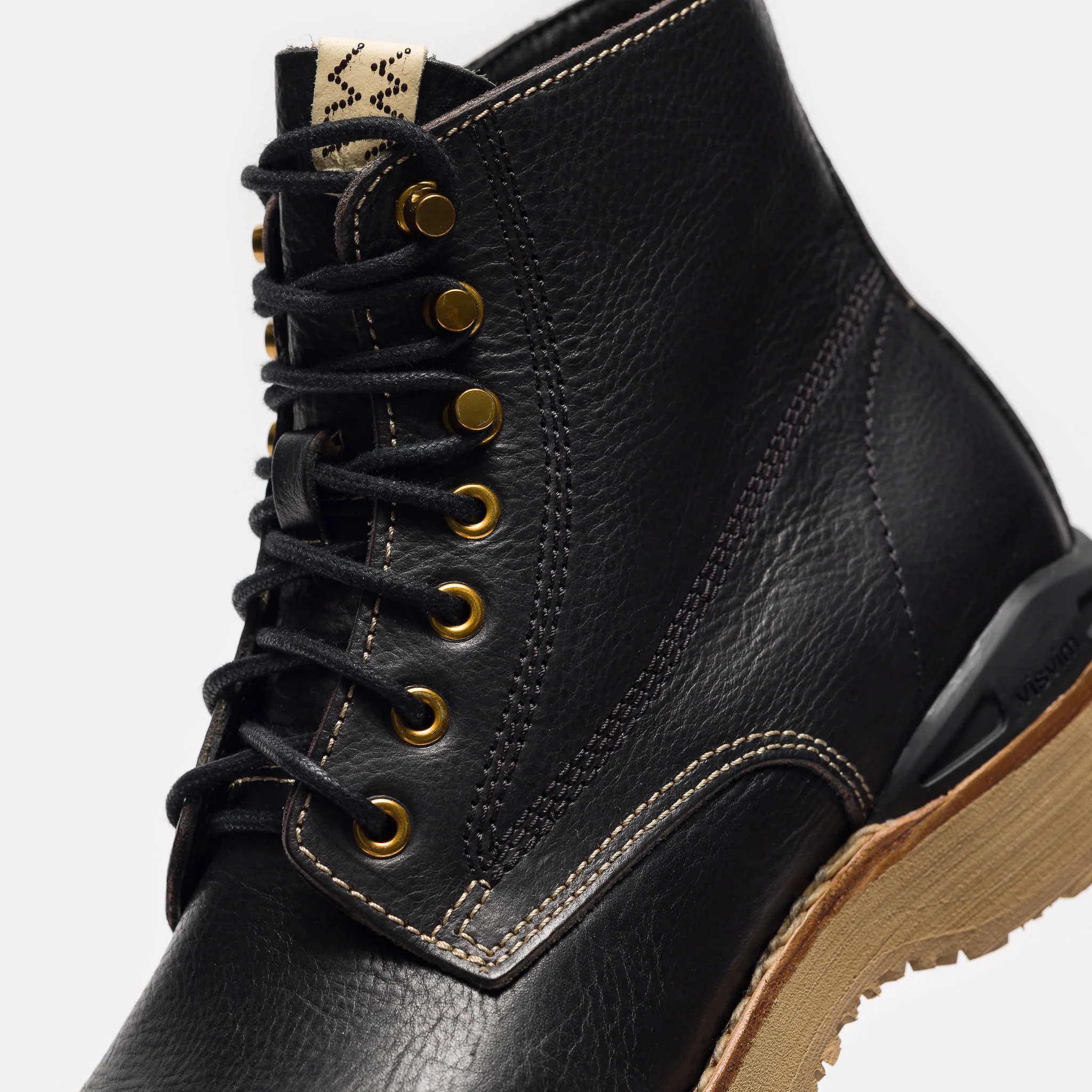 Virgil Cap-Folk Boot in Black - Image 6