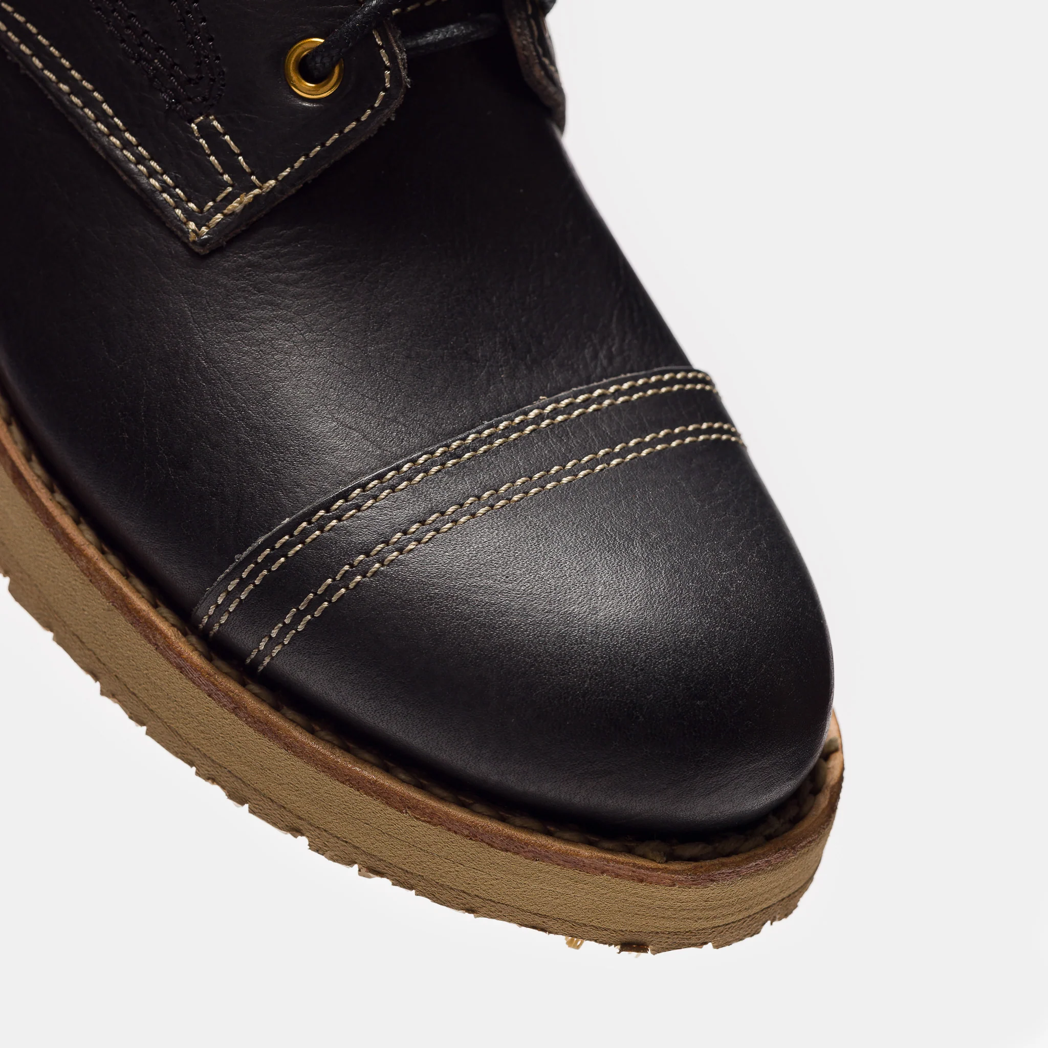 Virgil Cap-Folk Boot in Black - Image 7