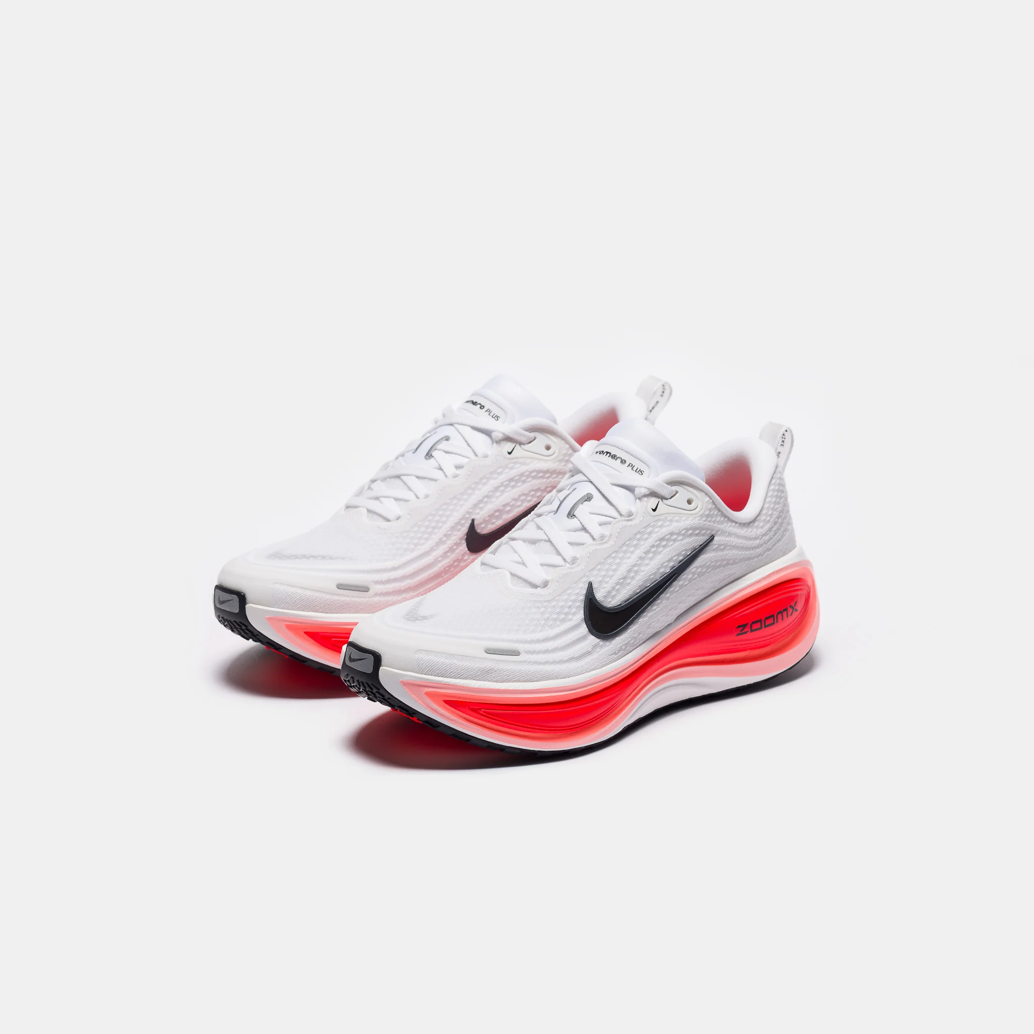 Vomero Plus Sneaker in White/Black/Bright Crimson - Image 3