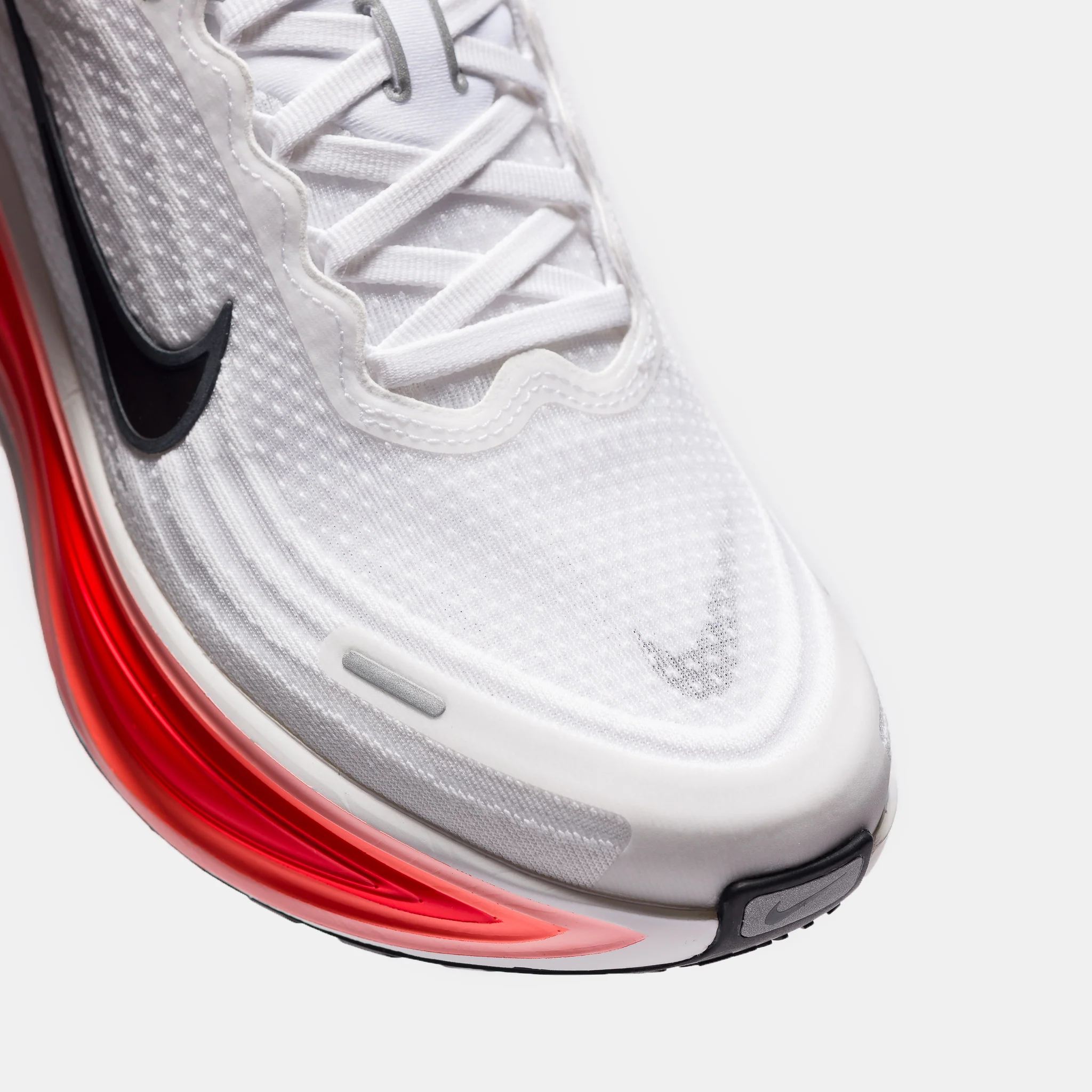 Vomero Plus Sneaker in White/Black/Bright Crimson - Image 6