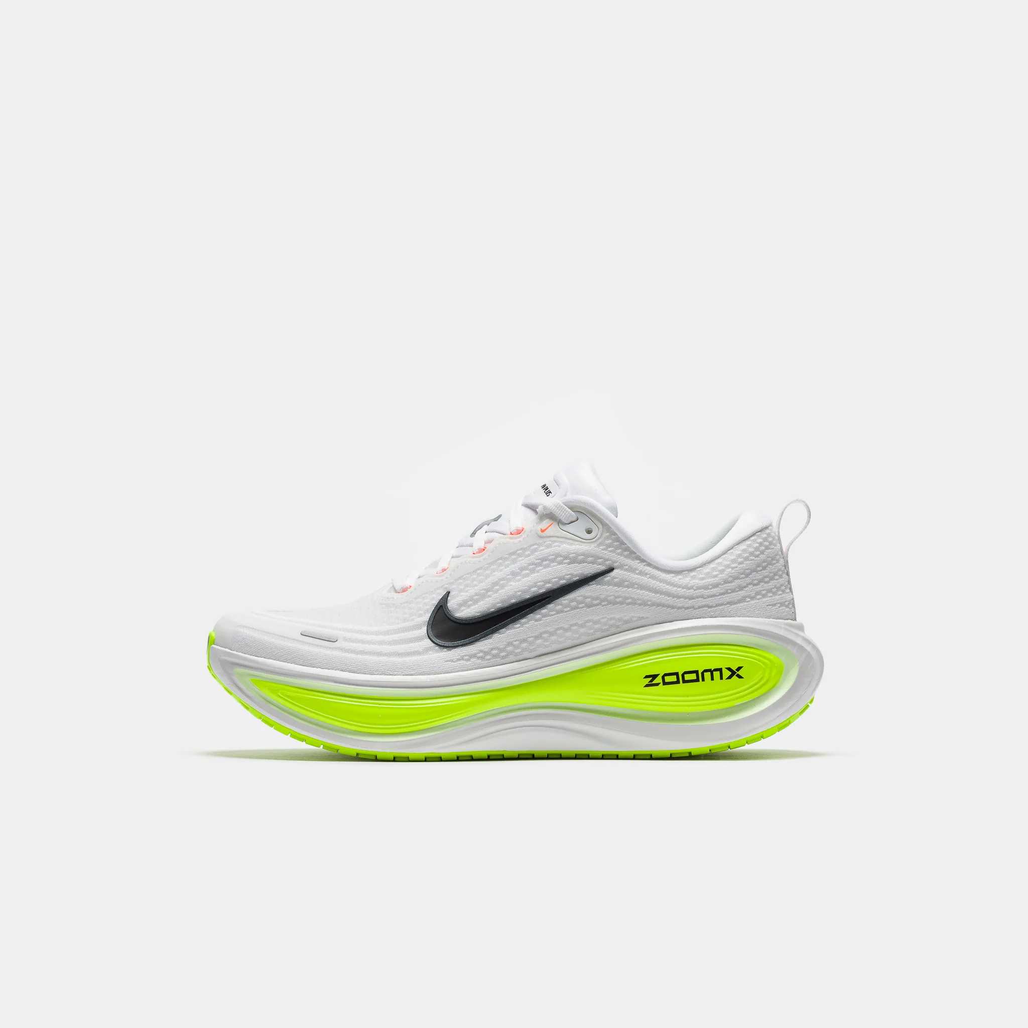 Vomero Plus Sneaker in White/Black/Volt/Barely Volt