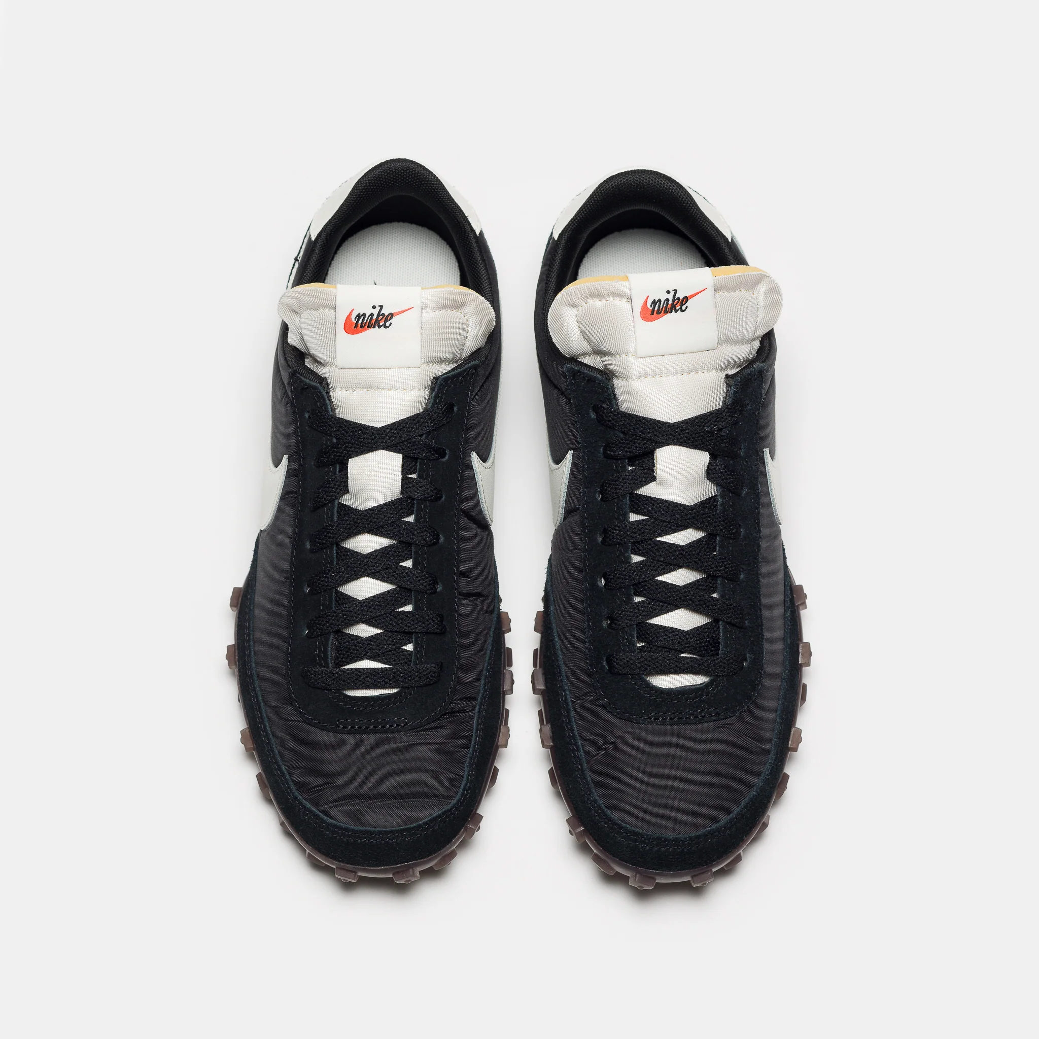 Waffle Racer Sneaker in Black/Sail/Coconut Milk/Gum Dark Brown - Image 4
