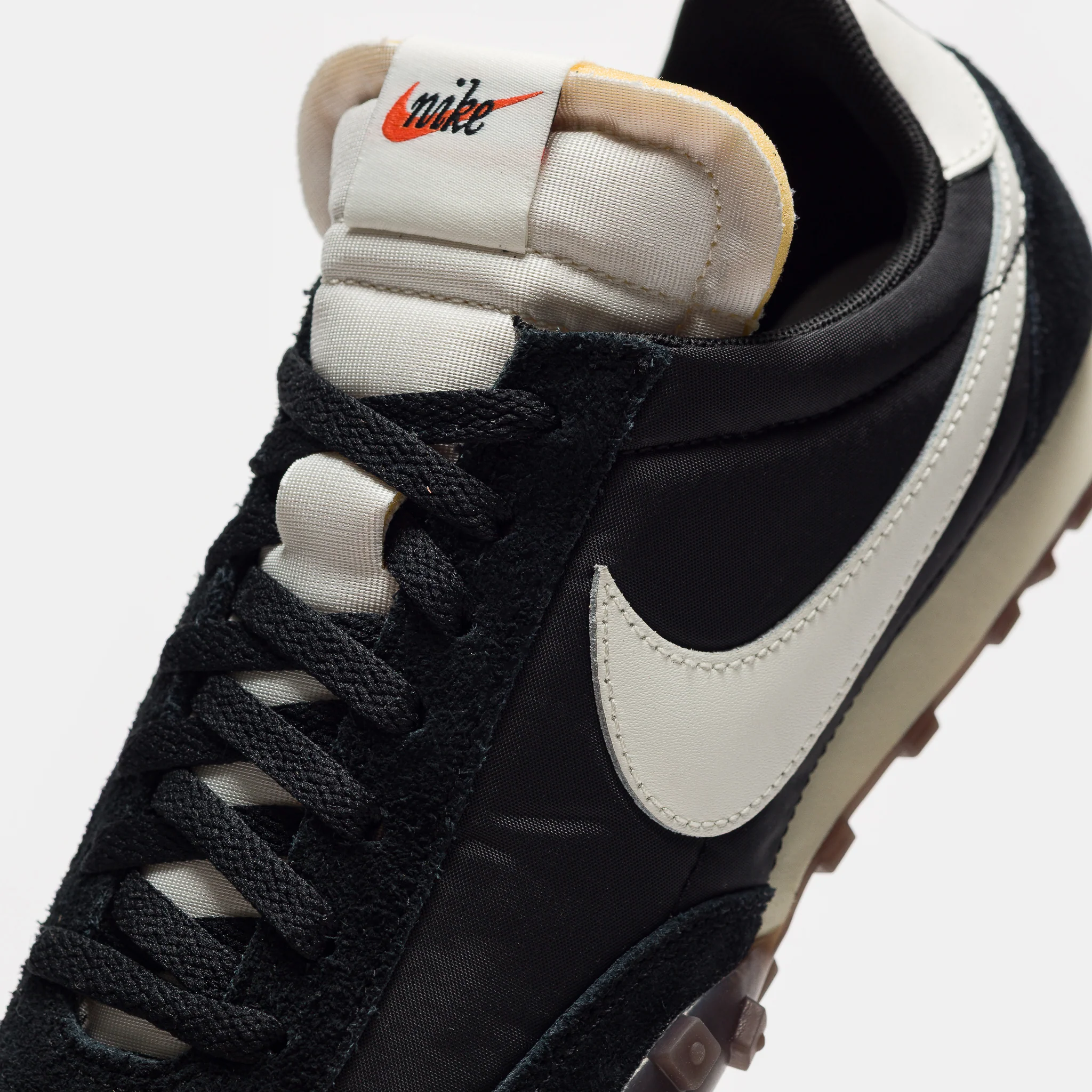 Waffle Racer Sneaker in Black/Sail/Coconut Milk/Gum Dark Brown - Image 5