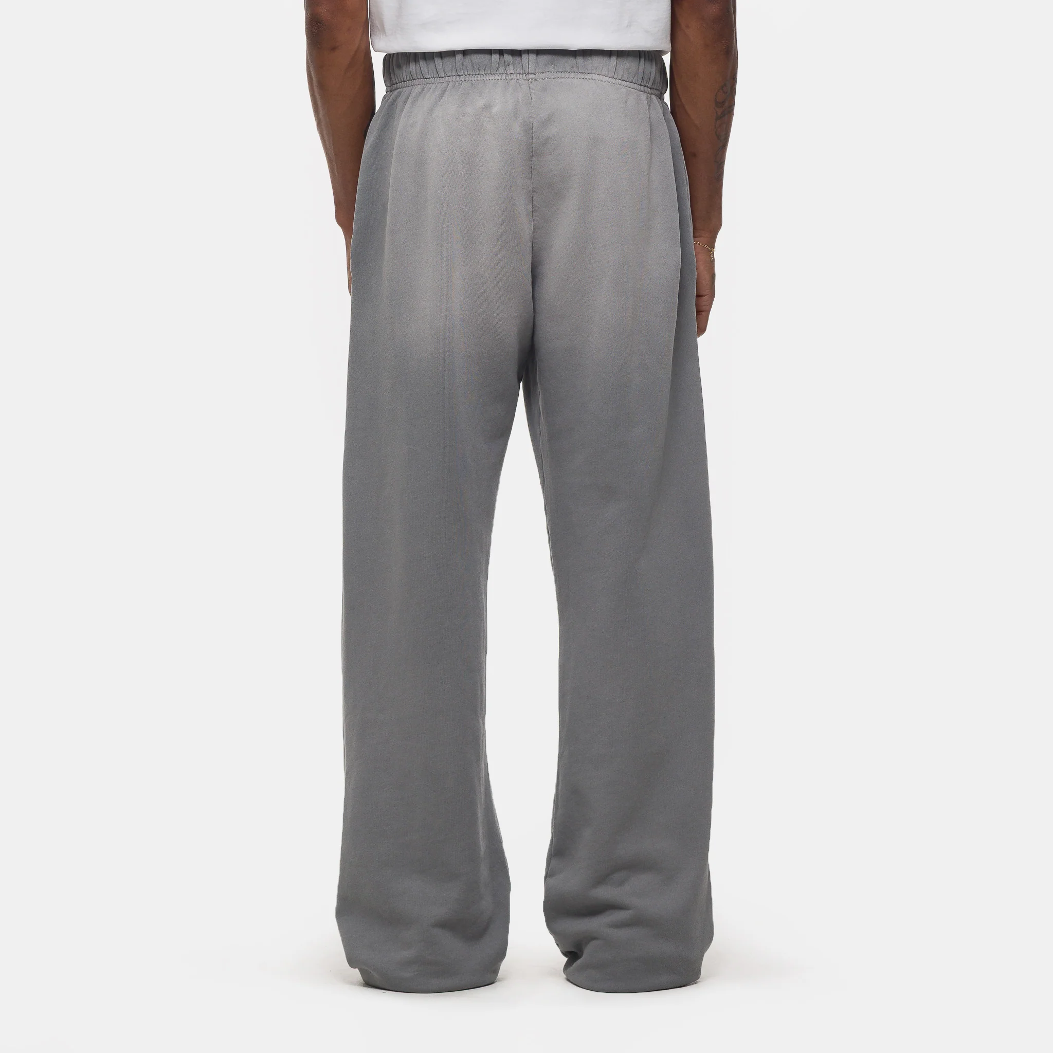 Washed Baggy Sweatpant in Steel Grey - Image 3