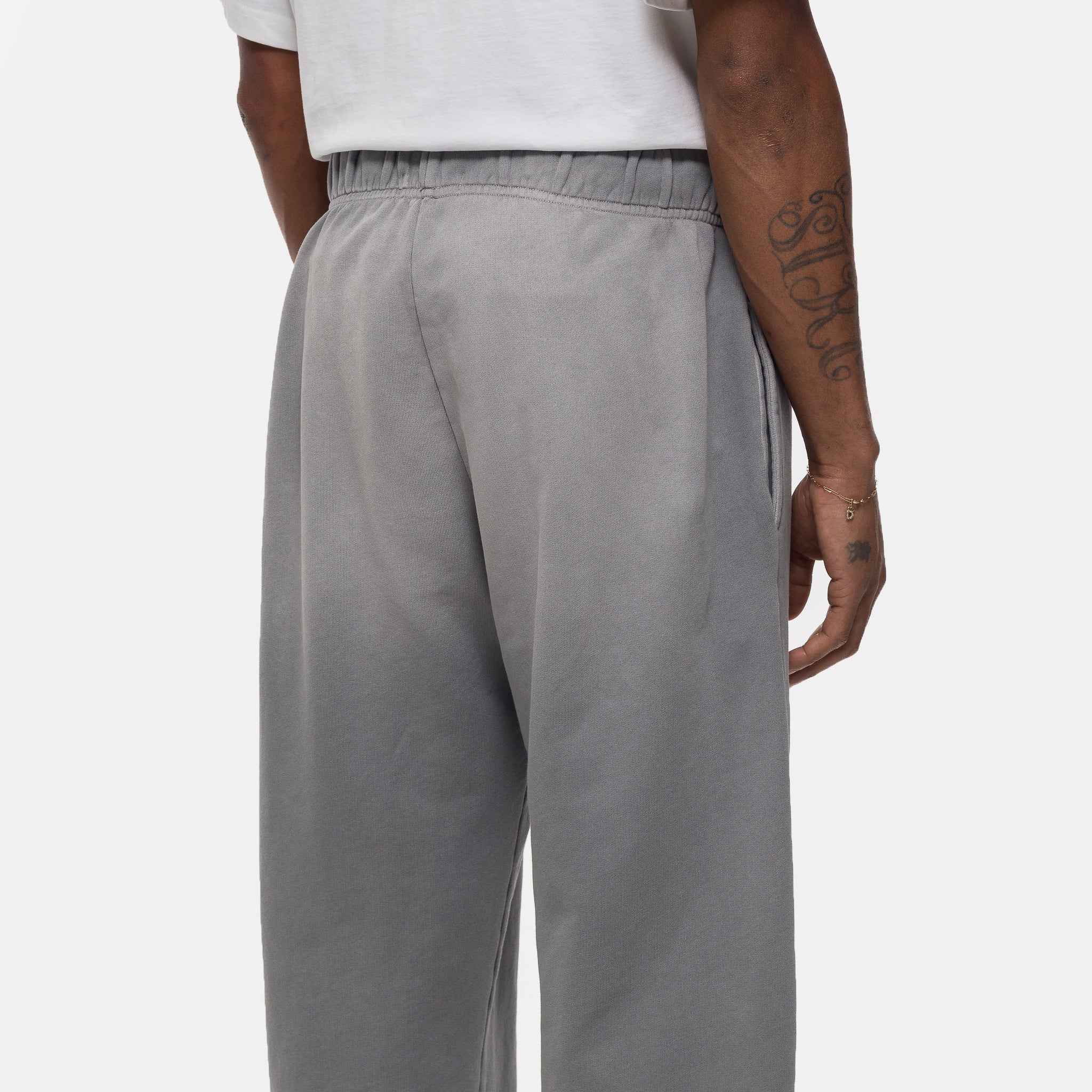 Washed Baggy Sweatpant in Steel Grey - Image 5