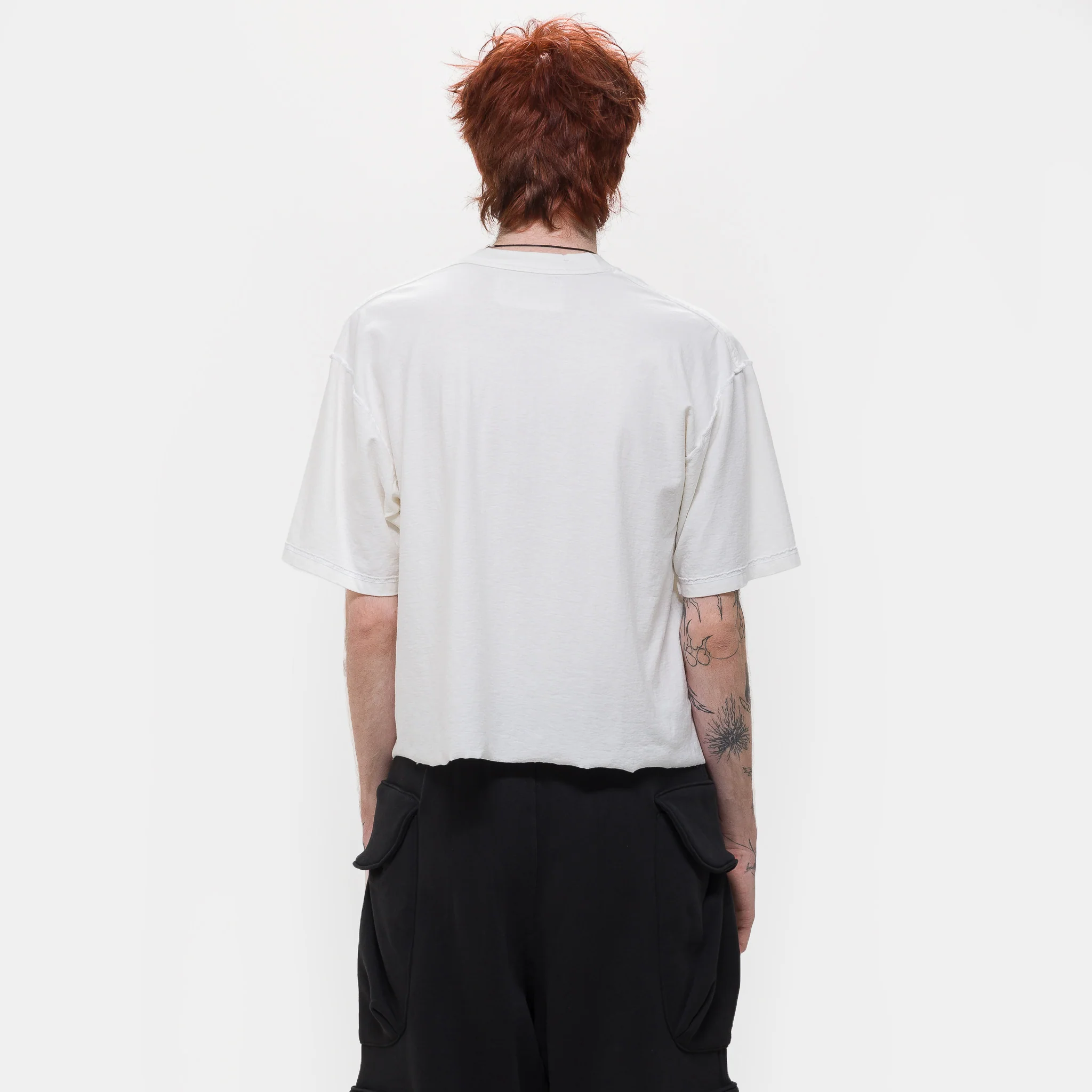 Watch Over Me T-Shirt in Off White - Image 3
