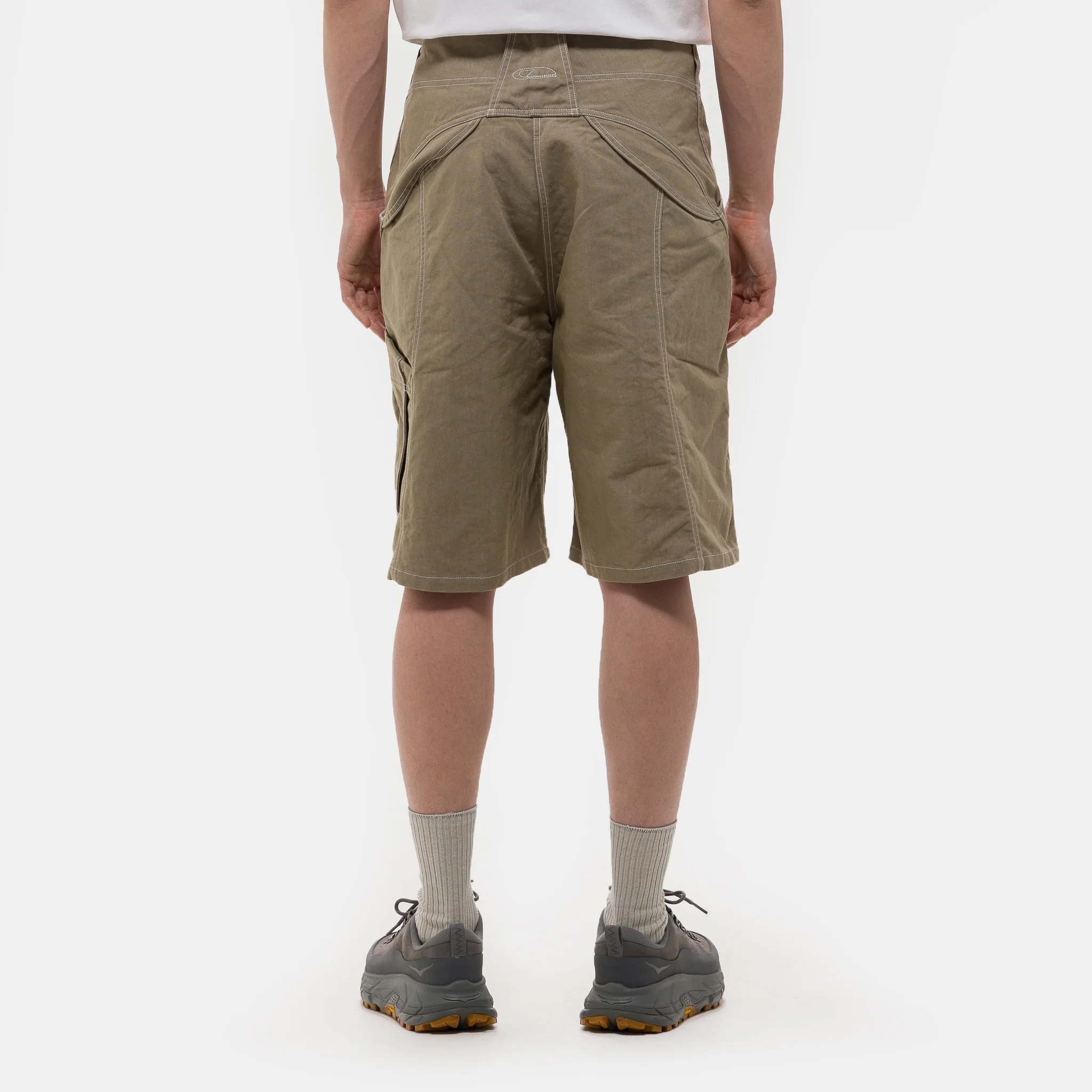 Welder Shorts in Travertine - Image 3