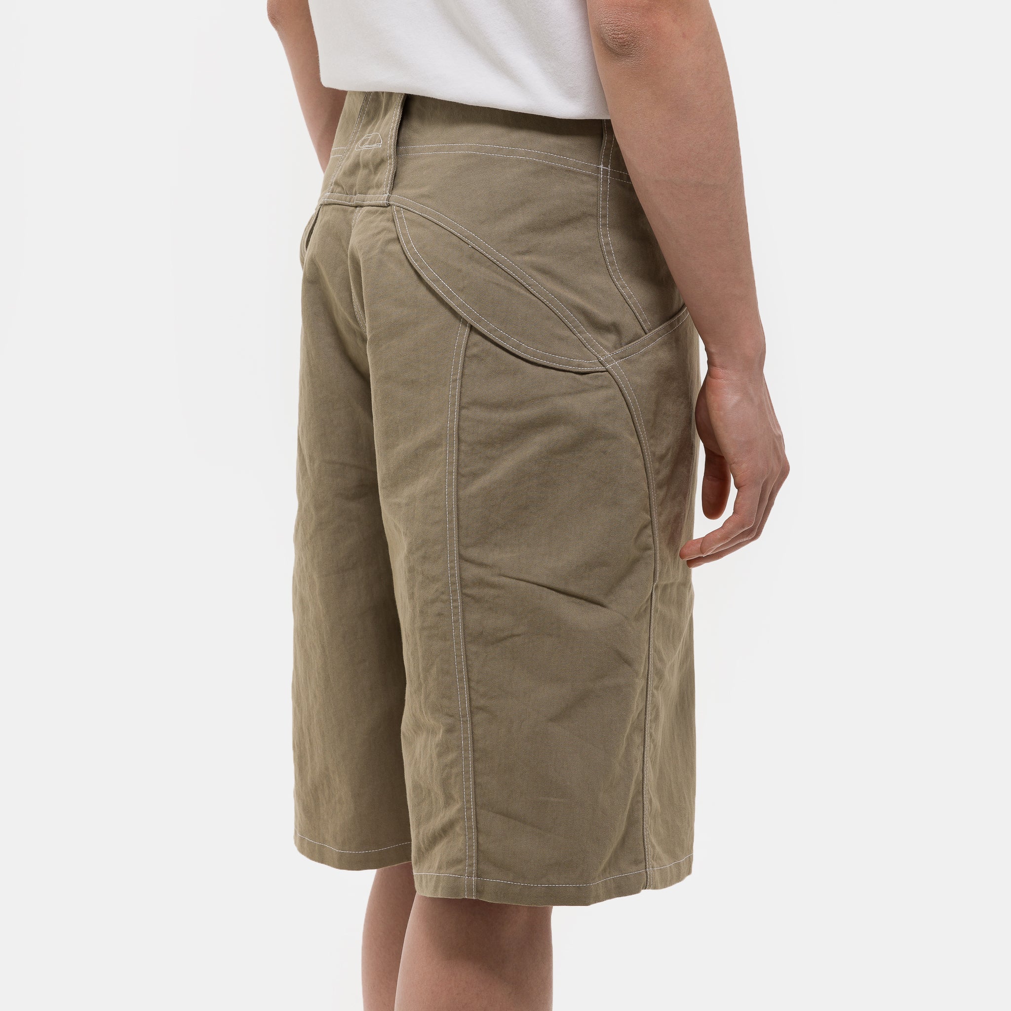Welder Shorts in Travertine - Image 5