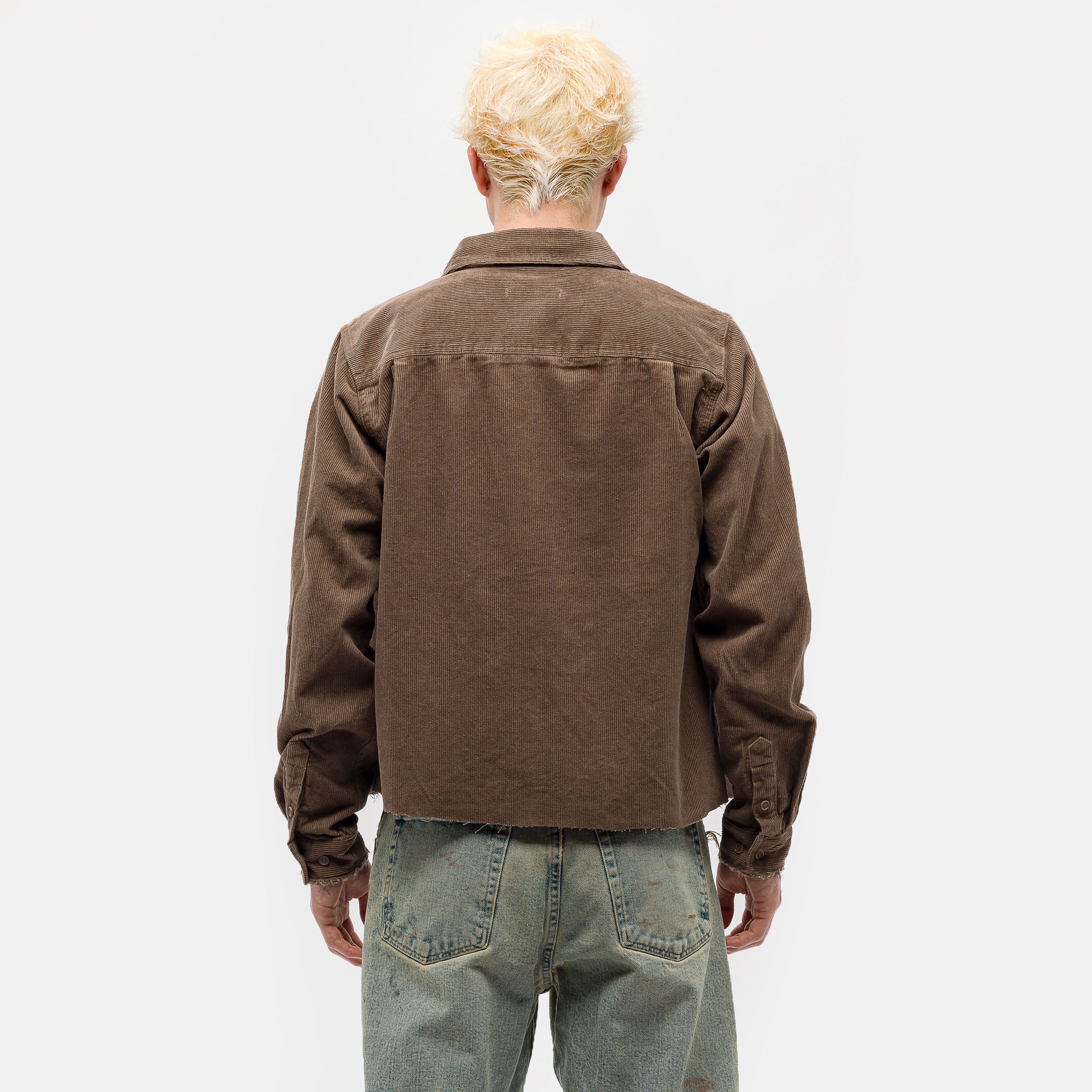Western Button Up Shirt in Brown - Image 3