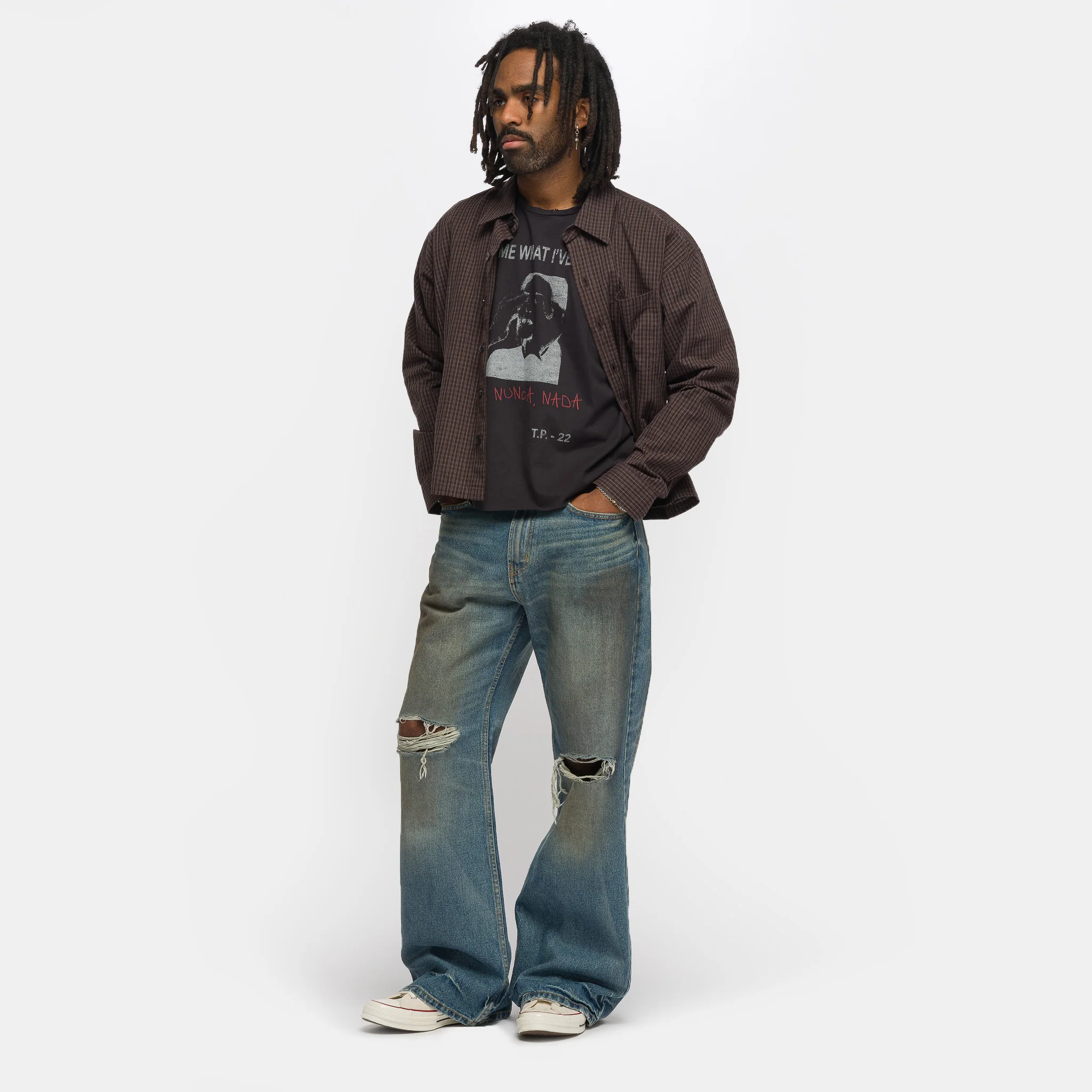 What Have I Lost T-Shirt in Black - Image 2