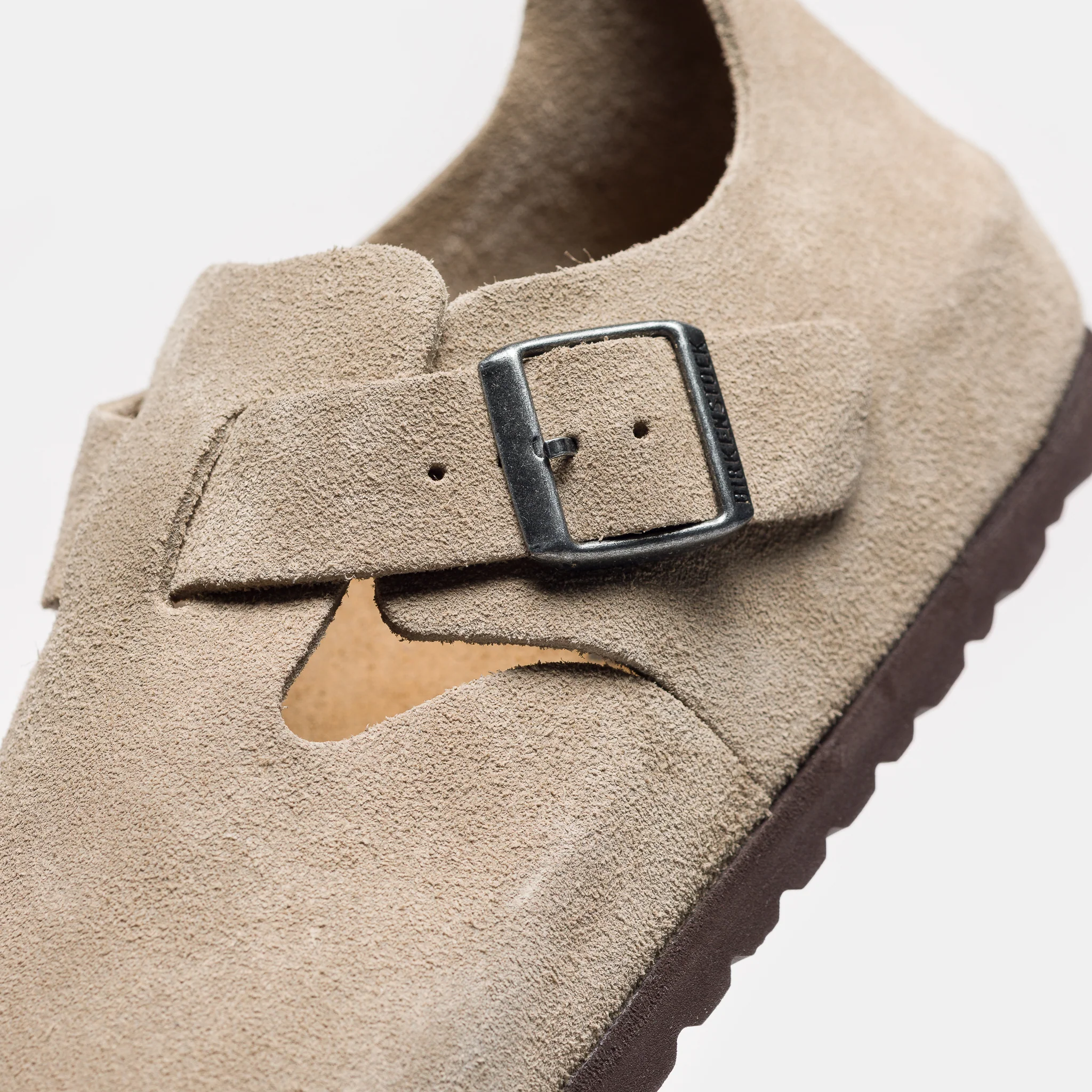 Womens London Sandal in Taupe - Image 5
