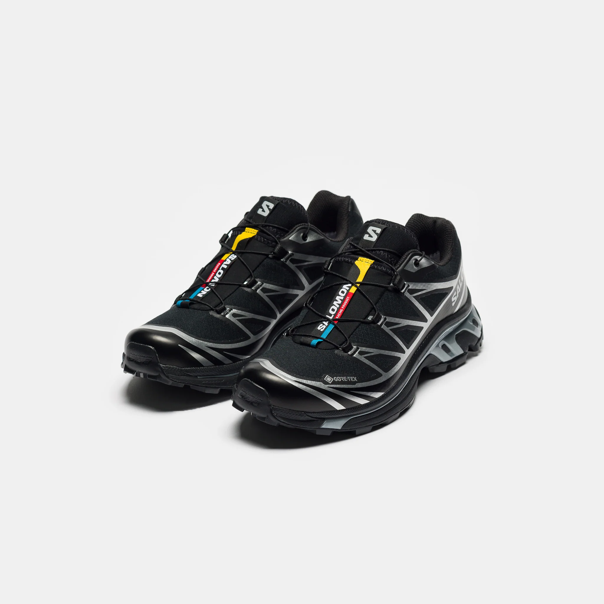 XT-6 GTX Sneaker in Black/Silver - Image 3