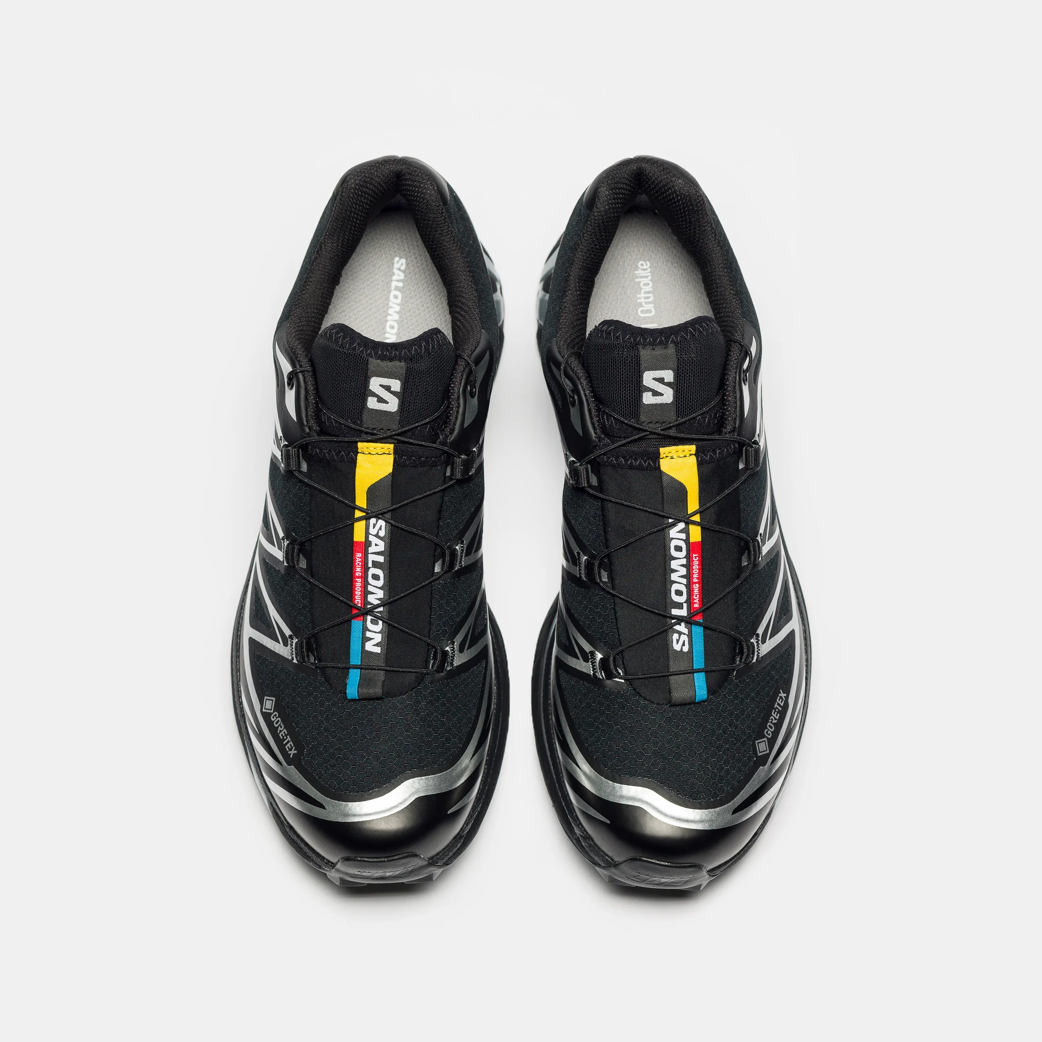 XT-6 GTX Sneaker in Black/Silver - Image 4