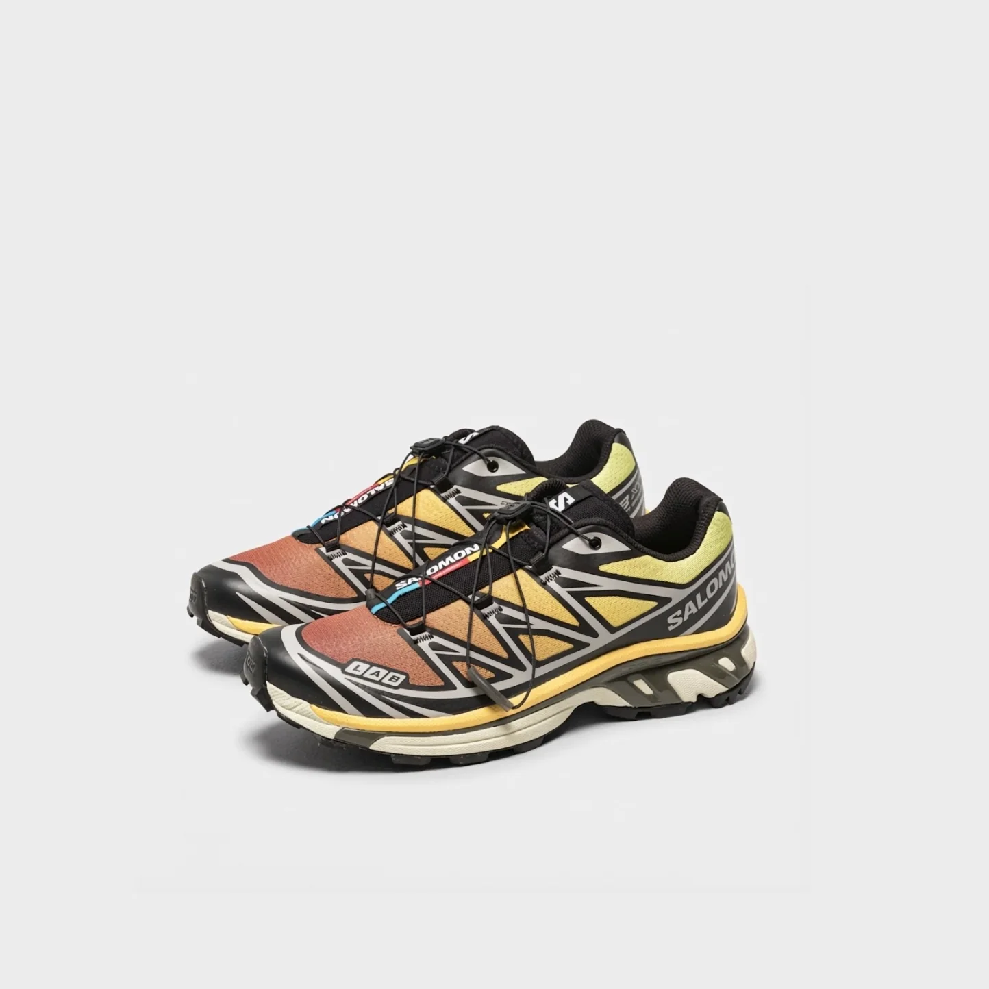 XT-6 Sneaker in Black/Grape Leaf/Beach Ball - Image 2